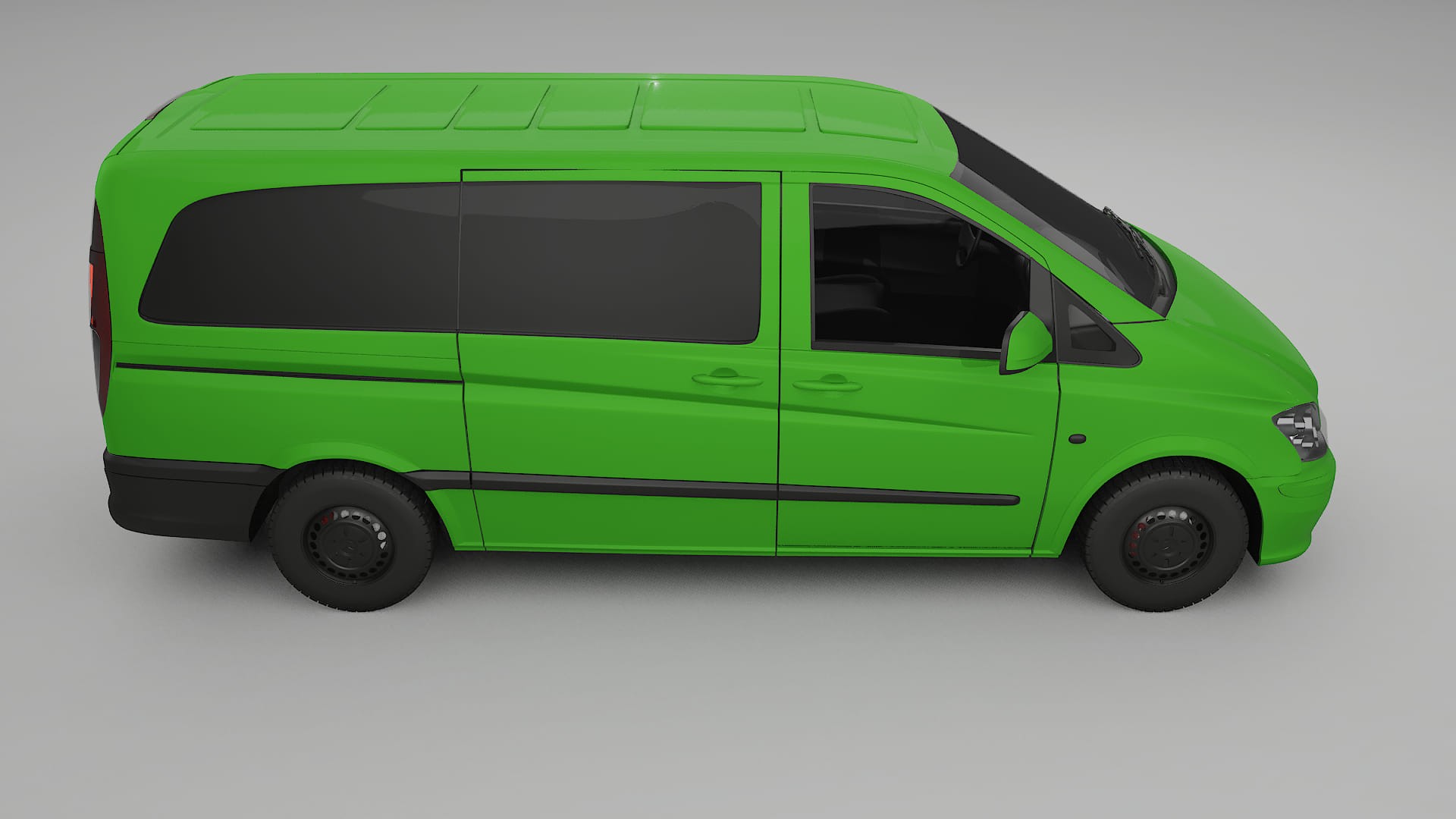 Mercedes Vito Short W639 facelift LCI TPU Lackschutzfolie | VENOM Farbwechsel PPF – Komplett-Vorgeschnittener Kit