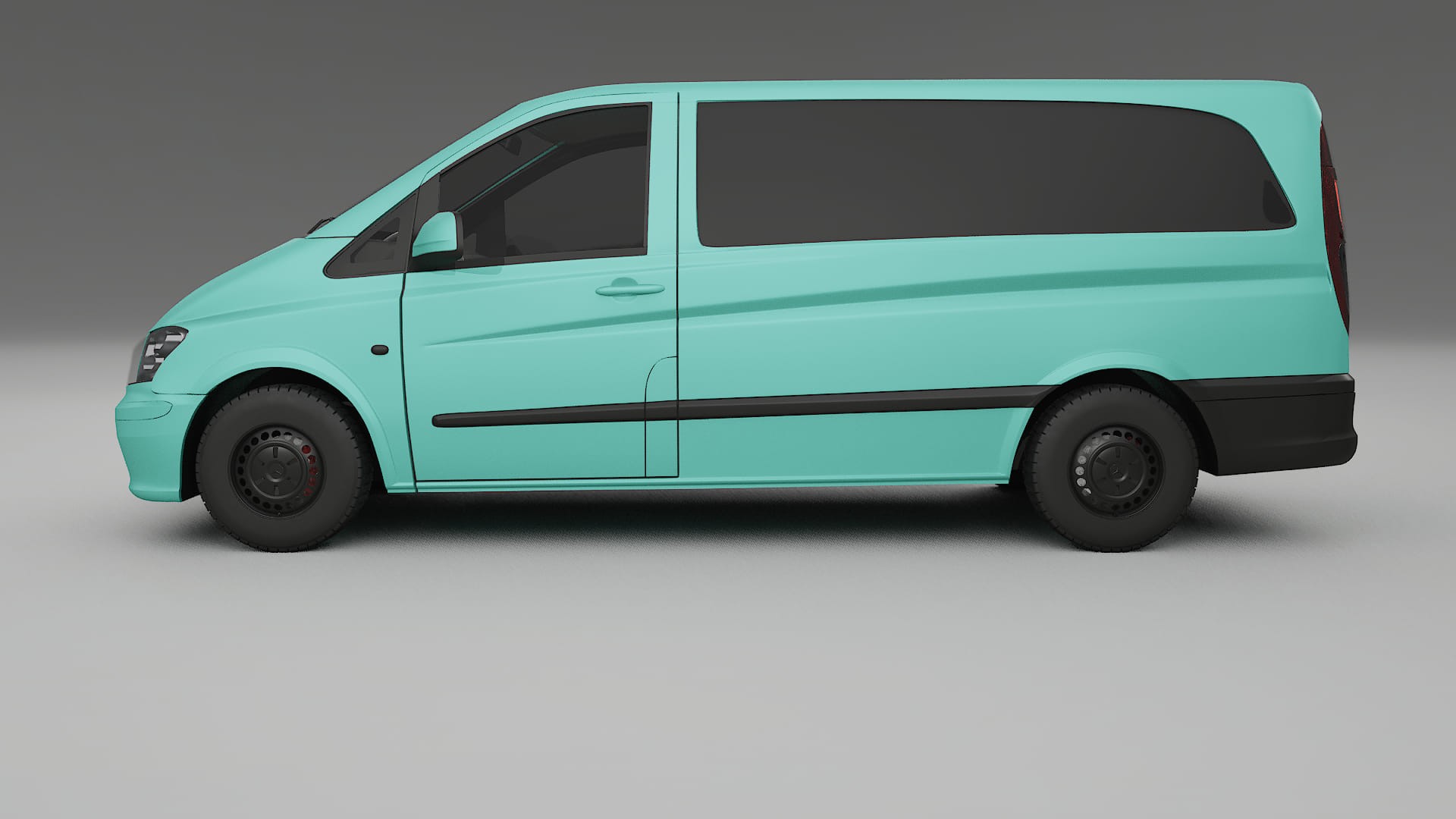 Mercedes Vito Short W639 facelift LCI TPU Lackschutzfolie | FROST Farbwechsel PPF – Komplett-Vorgeschnittener Kit