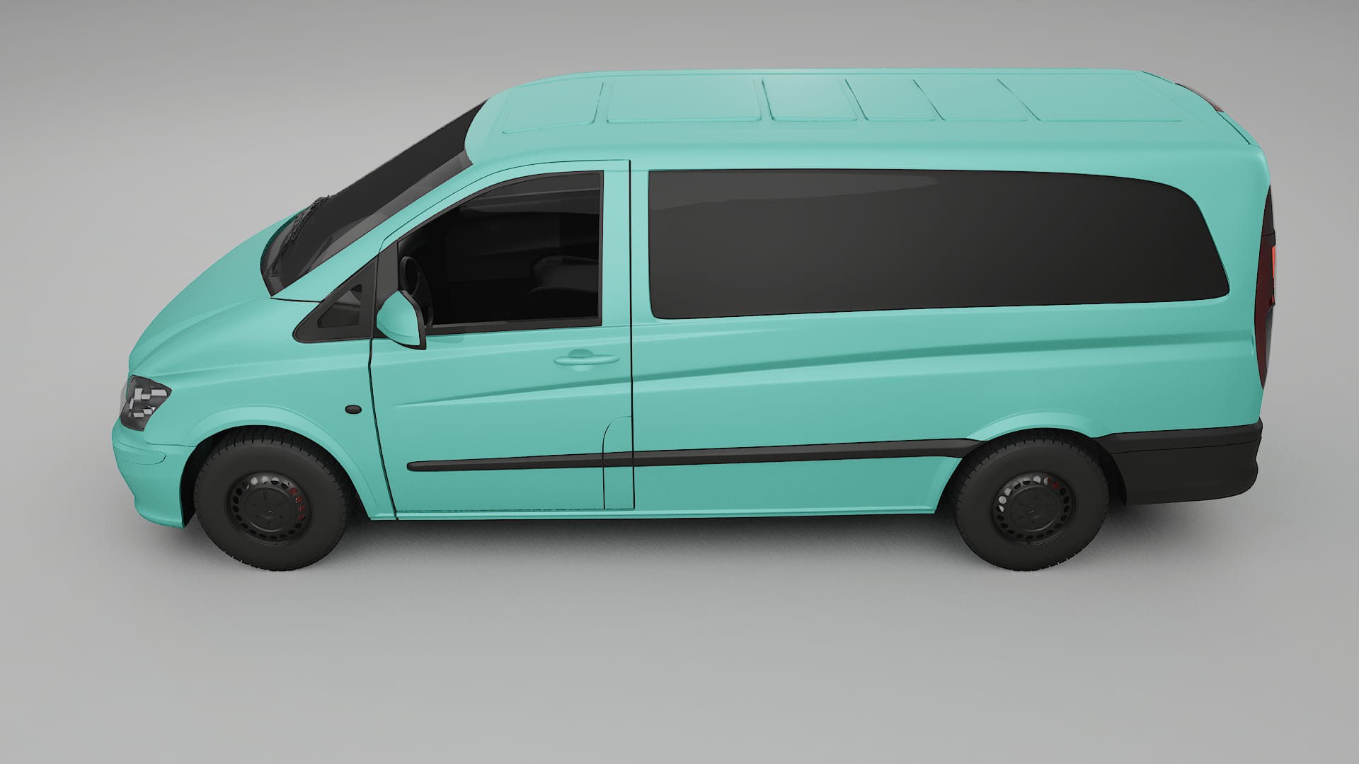 Mercedes Vito Short W639 facelift LCI TPU Lackschutzfolie | FROST Farbwechsel PPF – Komplett-Vorgeschnittener Kit