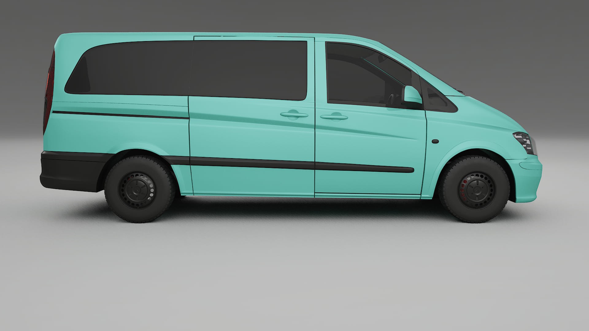 Mercedes Vito Short W639 facelift LCI TPU Lackschutzfolie | FROST Farbwechsel PPF – Komplett-Vorgeschnittener Kit