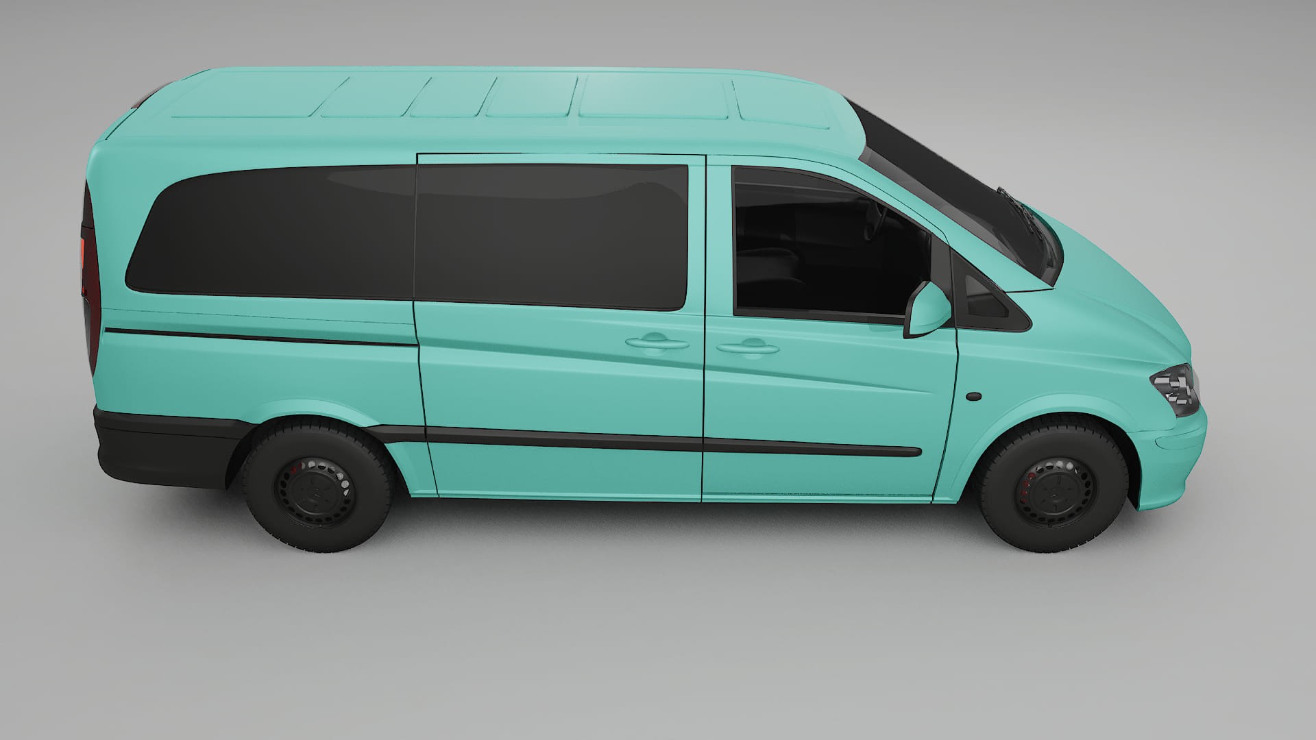 Mercedes Vito Short W639 facelift LCI TPU Lackschutzfolie | FROST Farbwechsel PPF – Komplett-Vorgeschnittener Kit