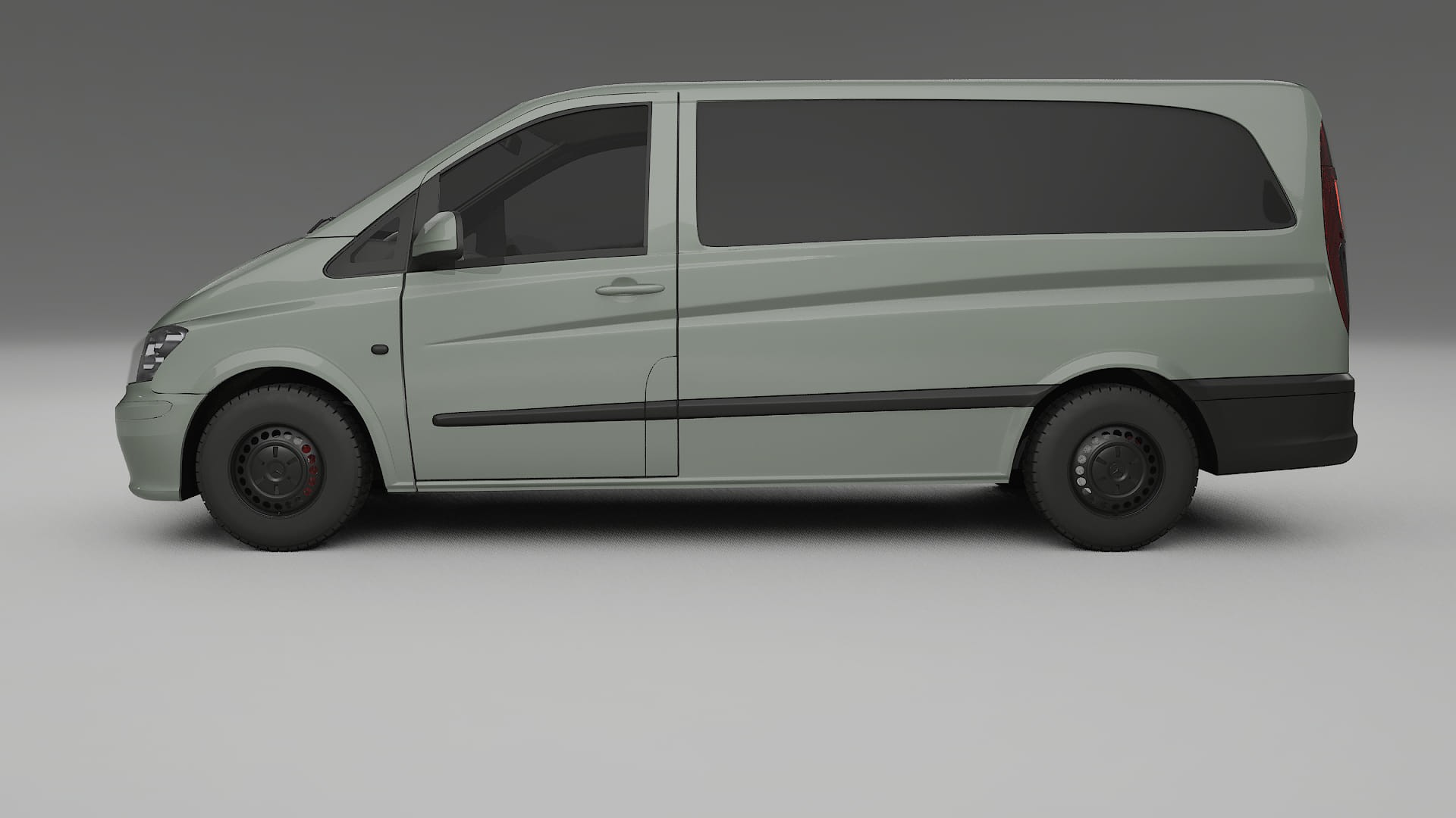 Mercedes Vito Short W639 facelift LCI TPU Lackschutzfolie | SLATE Farbwechsel PPF – Komplett-Vorgeschnittener Kit