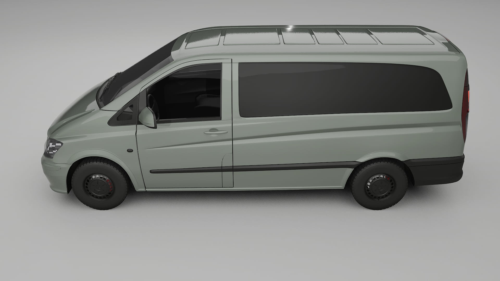 Mercedes Vito Short W639 facelift LCI TPU Lackschutzfolie | SLATE Farbwechsel PPF – Komplett-Vorgeschnittener Kit