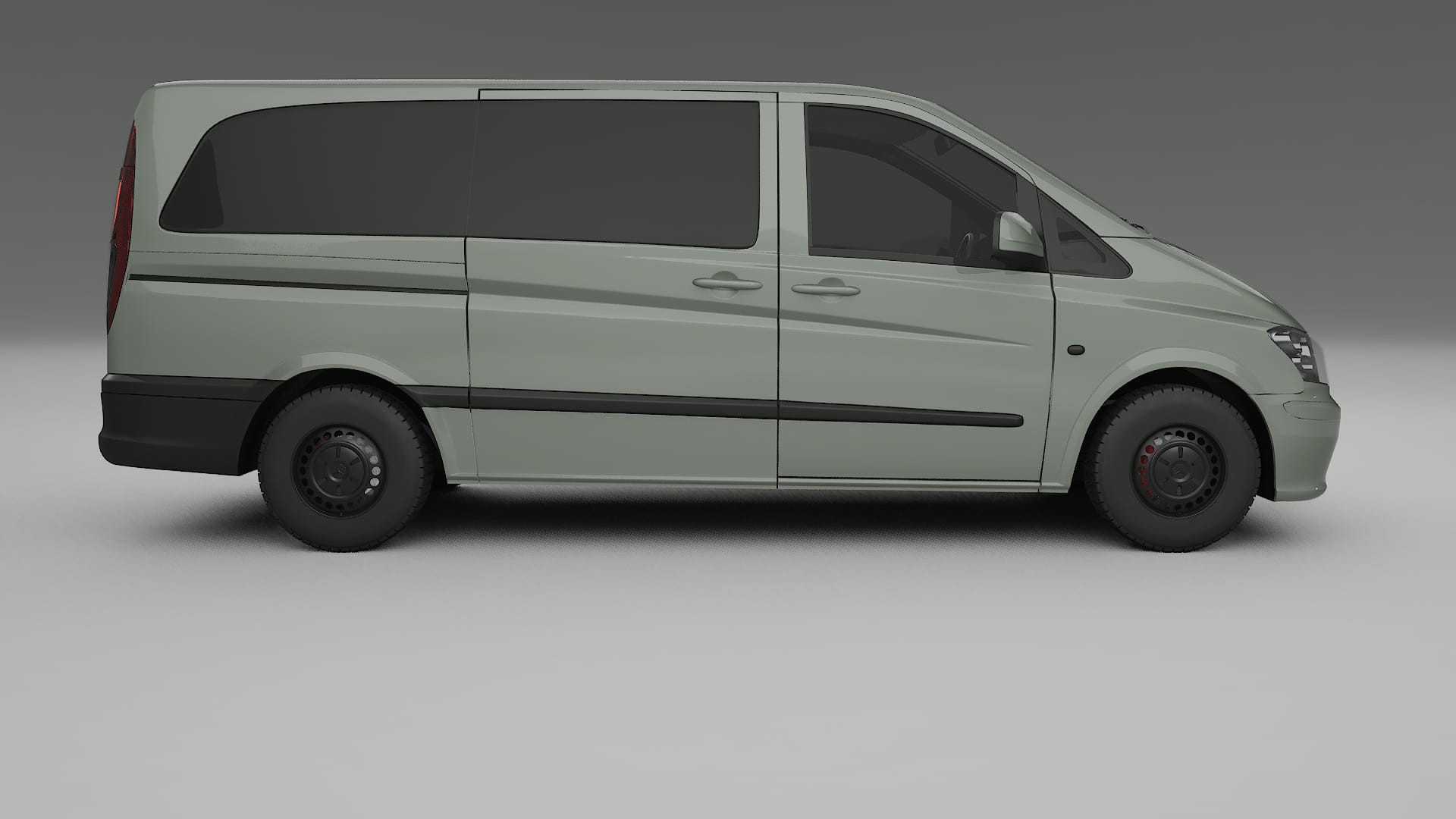 Mercedes Vito Short W639 facelift LCI TPU Lackschutzfolie | SLATE Farbwechsel PPF – Komplett-Vorgeschnittener Kit