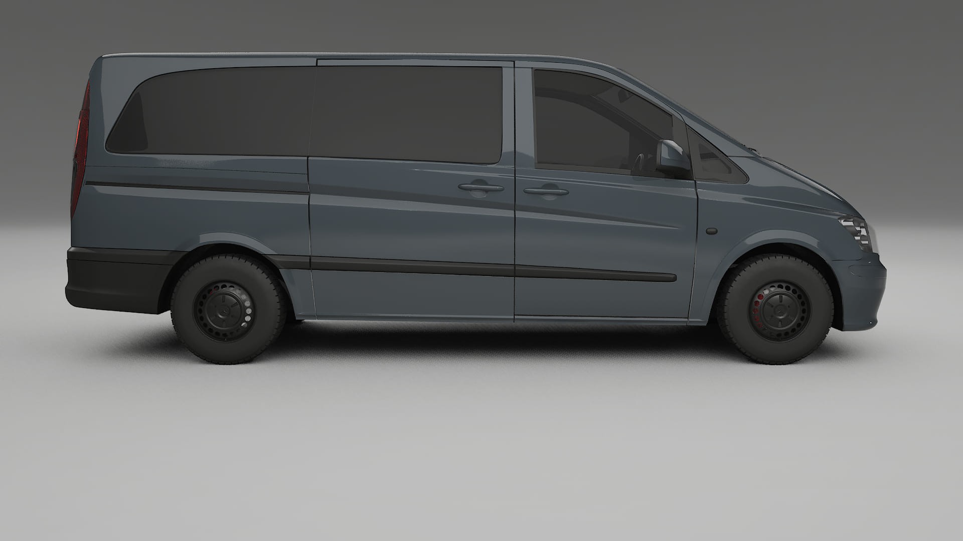 Mercedes Vito Short W639 facelift LCI TPU Lackschutzfolie | GRANITE Farbwechsel PPF – Komplett-Vorgeschnittener Kit