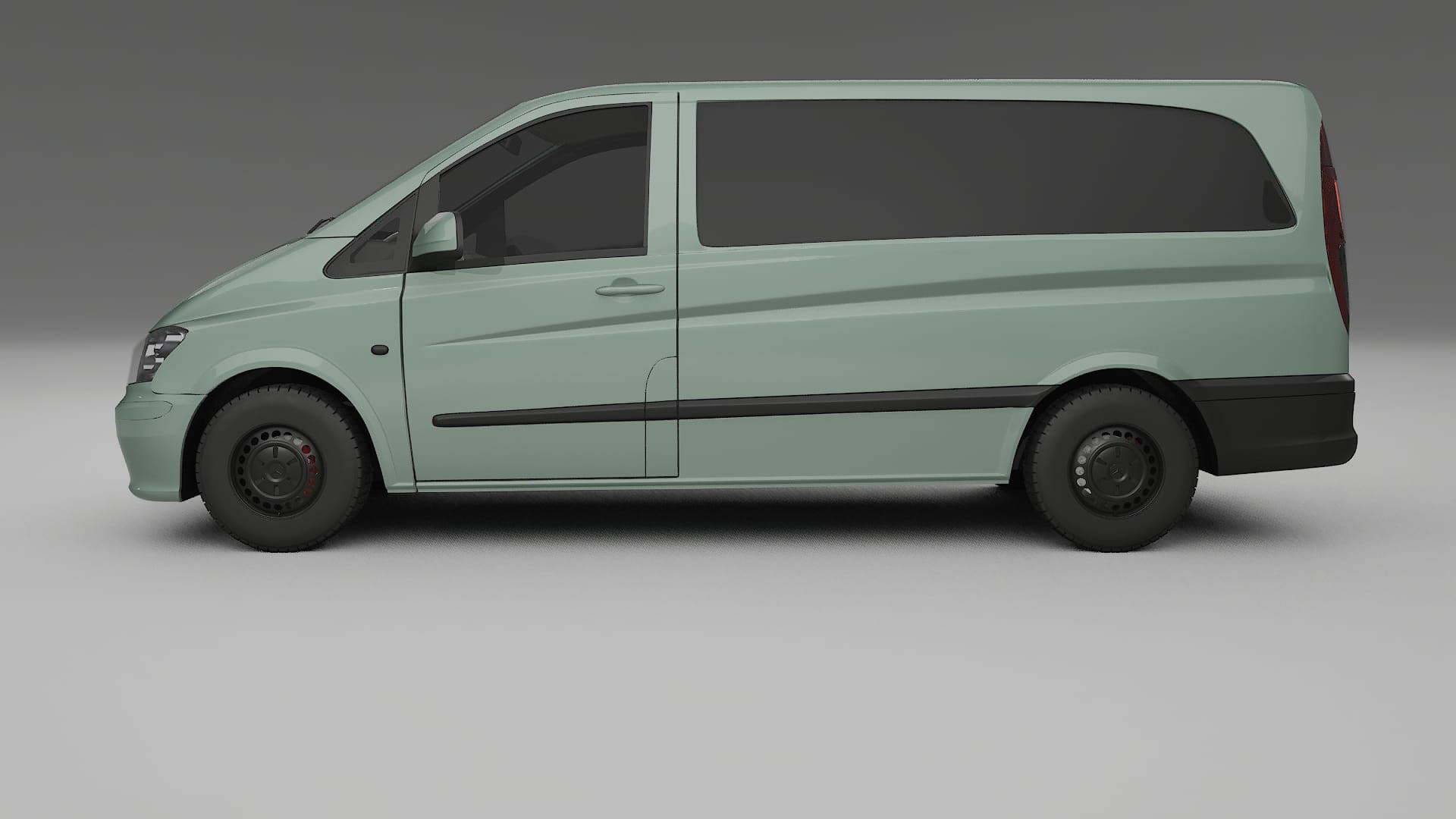 Mercedes Vito Short W639 facelift LCI TPU Lackschutzfolie | CINDER Farbwechsel PPF – Komplett-Vorgeschnittener Kit
