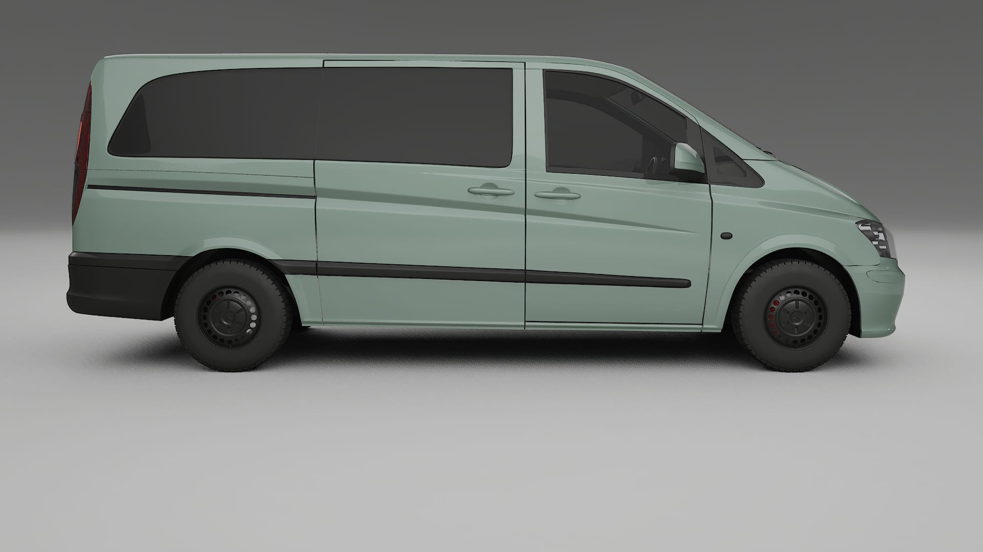 Mercedes Vito Short W639 facelift LCI TPU Lackschutzfolie | CINDER Farbwechsel PPF – Komplett-Vorgeschnittener Kit