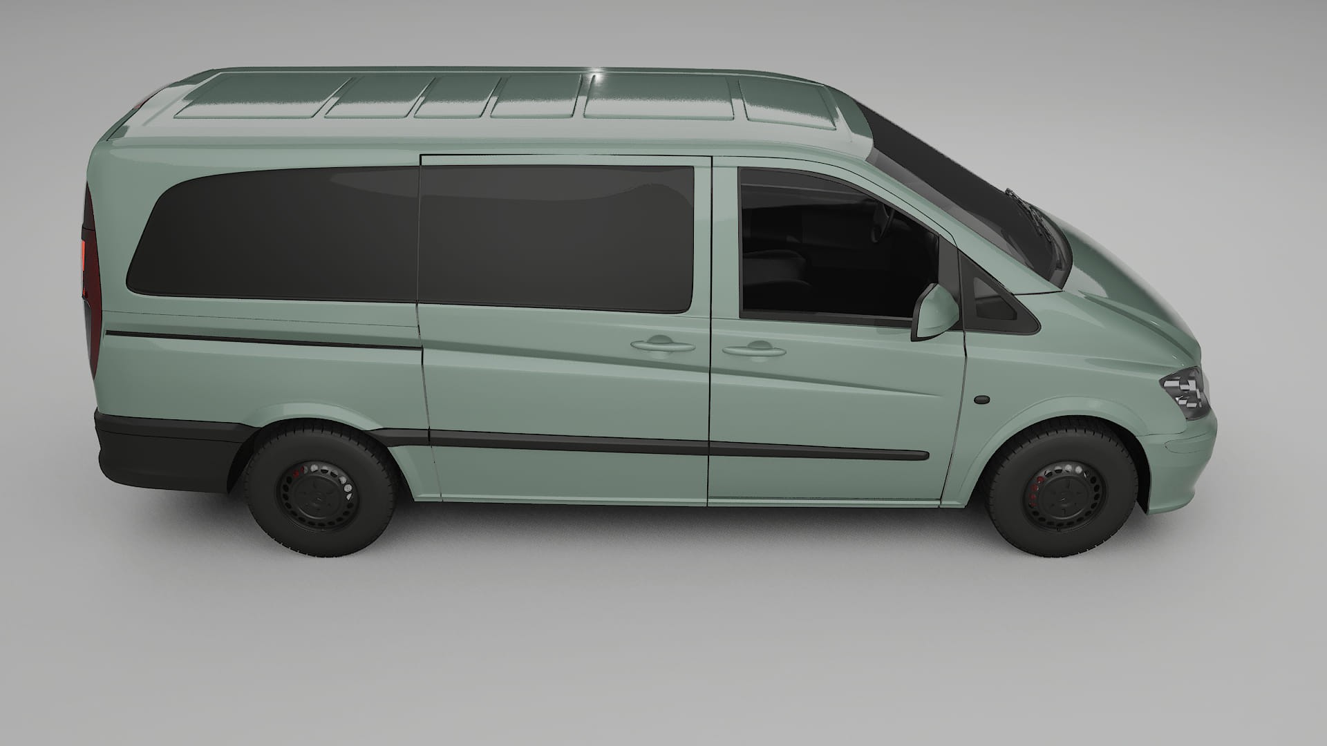 Mercedes Vito Short W639 facelift LCI TPU Lackschutzfolie | CINDER Farbwechsel PPF – Komplett-Vorgeschnittener Kit