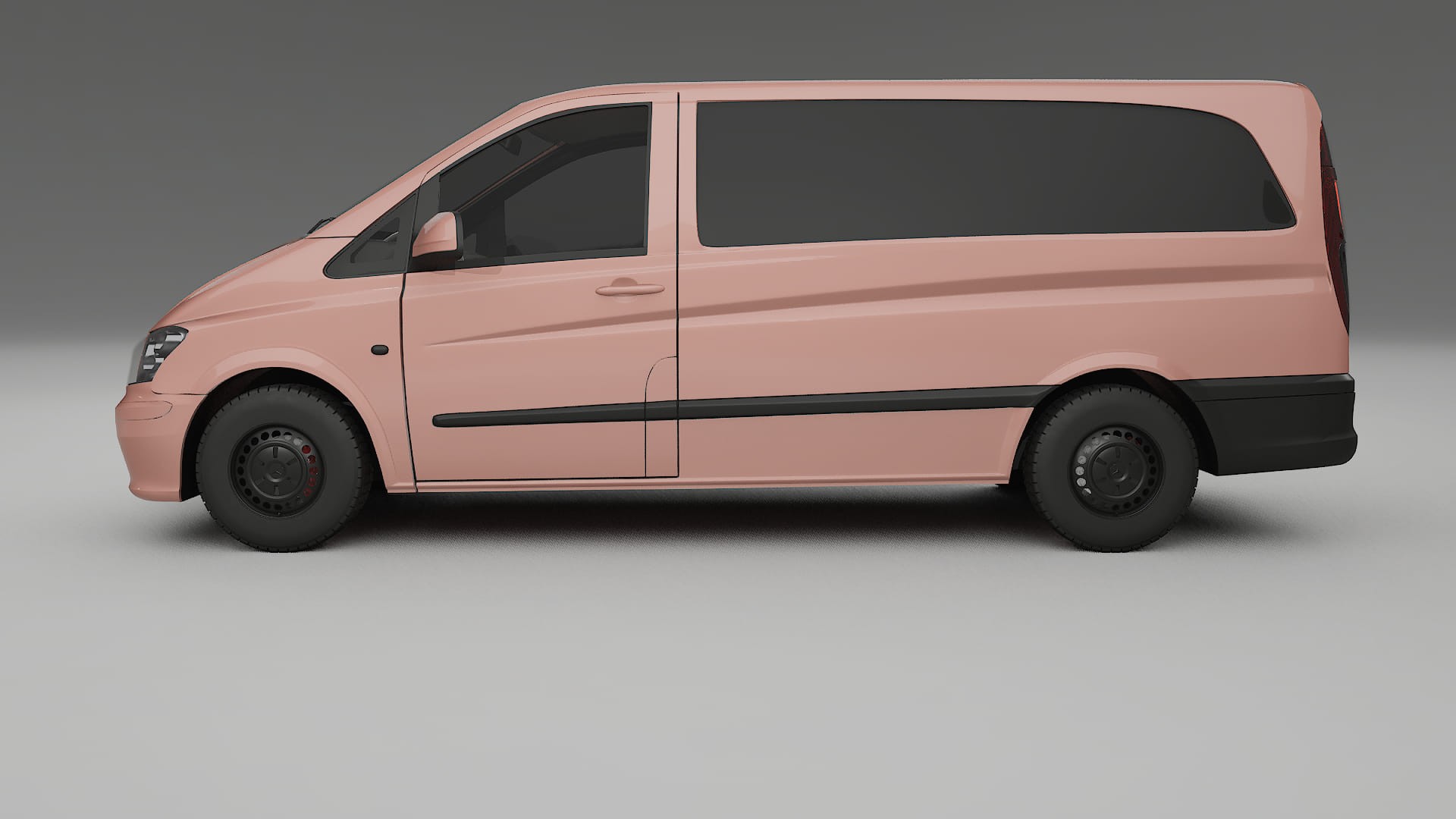 Mercedes Vito Short W639 facelift LCI TPU Lackschutzfolie | BLUSH Farbwechsel PPF – Komplett-Vorgeschnittener Kit