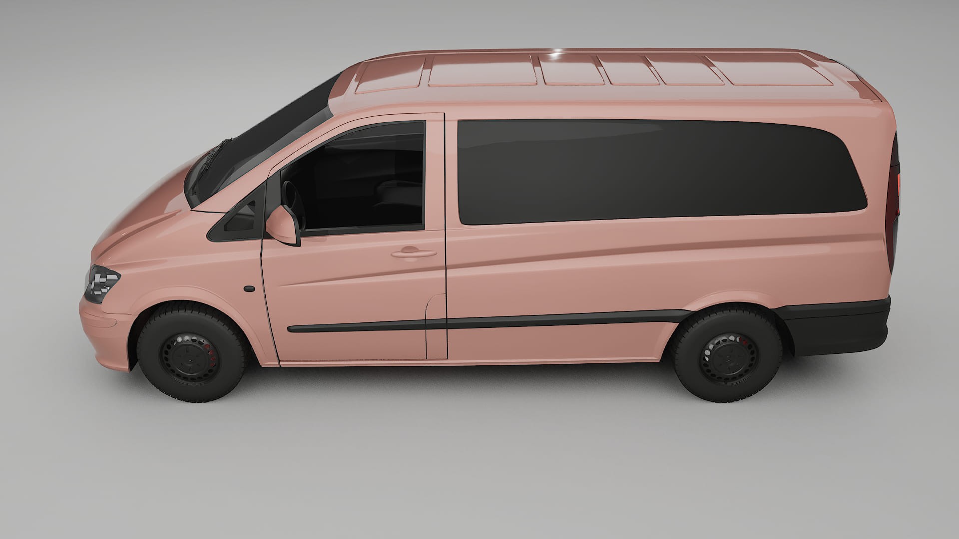 Mercedes Vito Short W639 facelift LCI TPU Lackschutzfolie | BLUSH Farbwechsel PPF – Komplett-Vorgeschnittener Kit