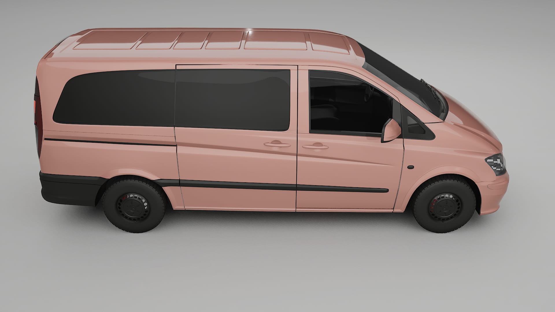 Mercedes Vito Short W639 facelift LCI TPU Lackschutzfolie | BLUSH Farbwechsel PPF – Komplett-Vorgeschnittener Kit