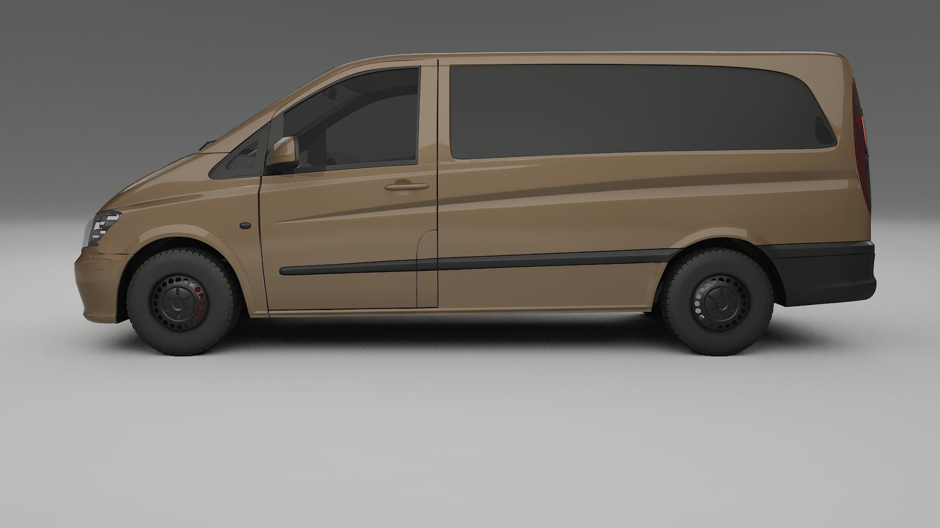 Mercedes Vito Short W639 facelift LCI TPU Lackschutzfolie | SAHARA Farbwechsel PPF – Komplett-Vorgeschnittener Kit