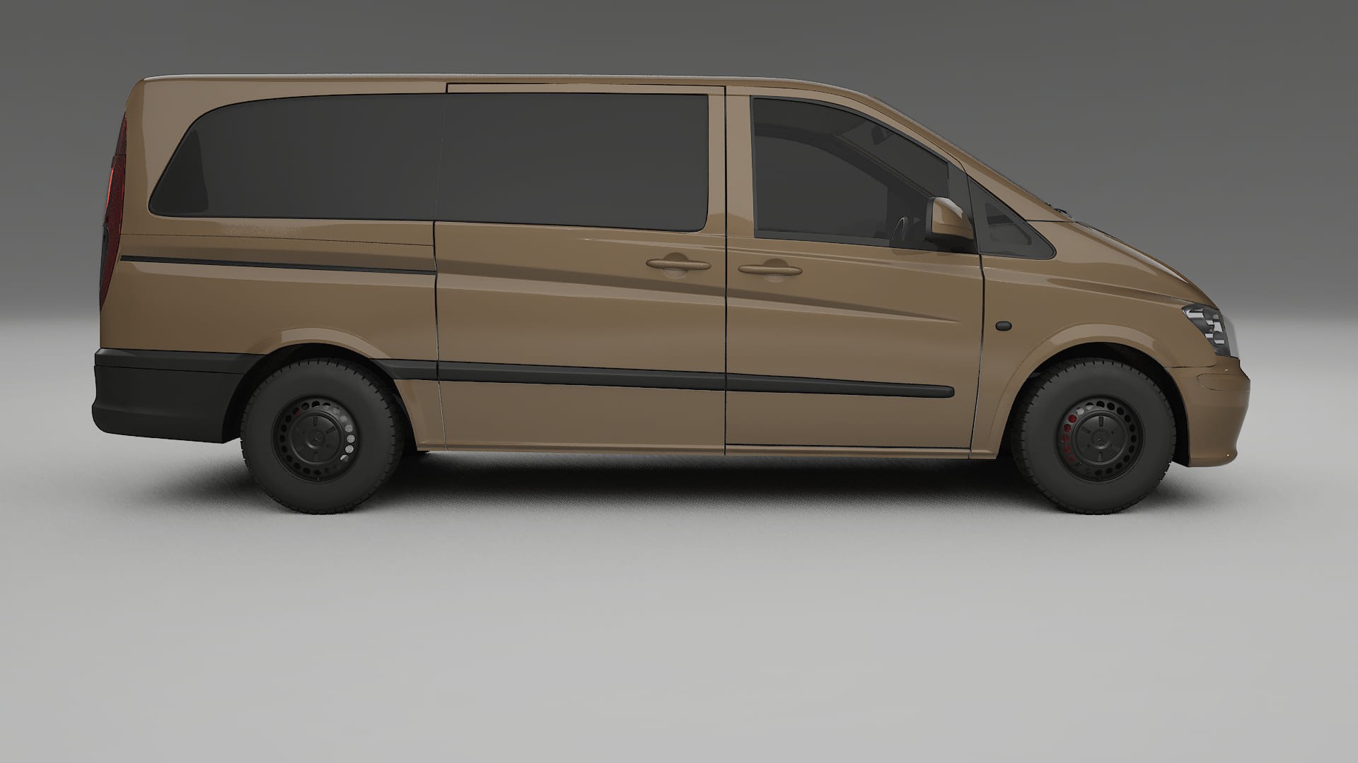 Mercedes Vito Short W639 facelift LCI TPU Lackschutzfolie | SAHARA Farbwechsel PPF – Komplett-Vorgeschnittener Kit