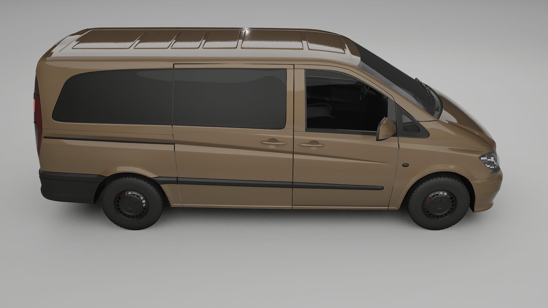 Mercedes Vito Short W639 facelift LCI TPU Lackschutzfolie | SAHARA Farbwechsel PPF – Komplett-Vorgeschnittener Kit
