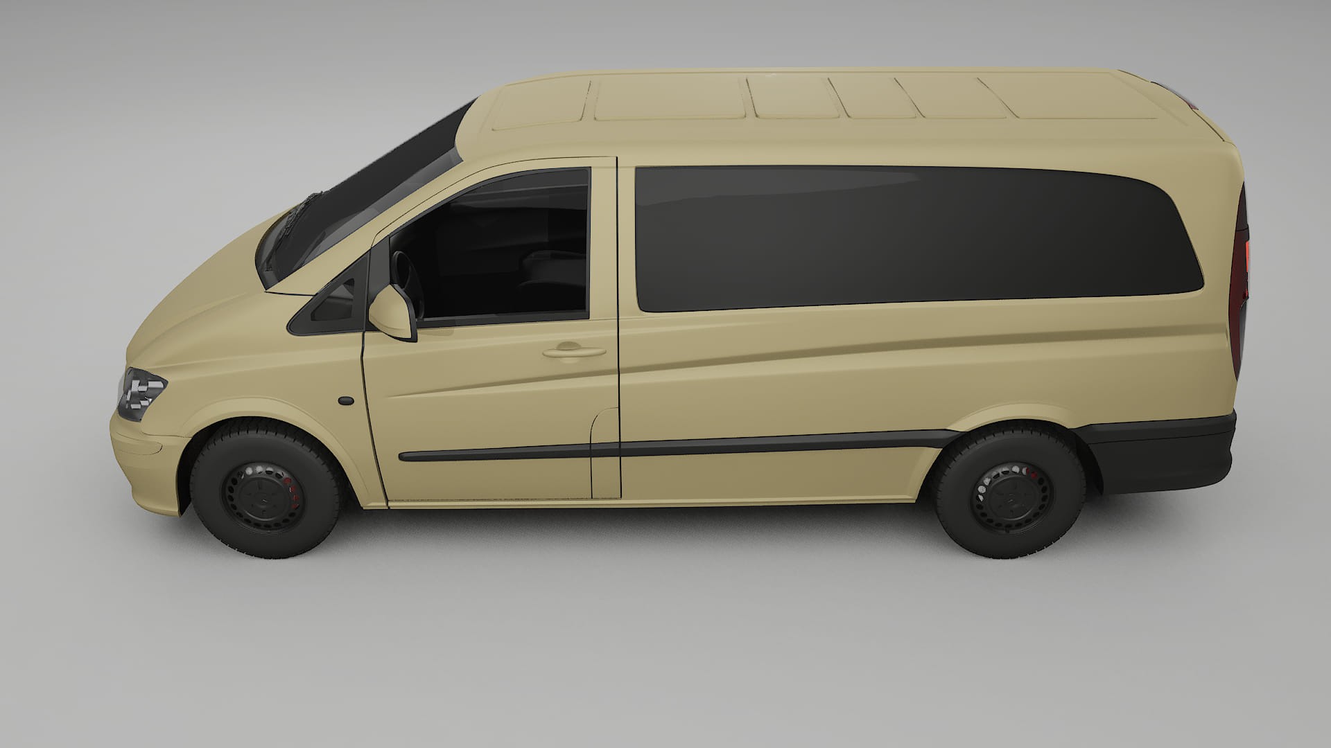 Mercedes Vito Short W639 facelift LCI TPU Lackschutzfolie | SAND Farbwechsel PPF – Komplett-Vorgeschnittener Kit