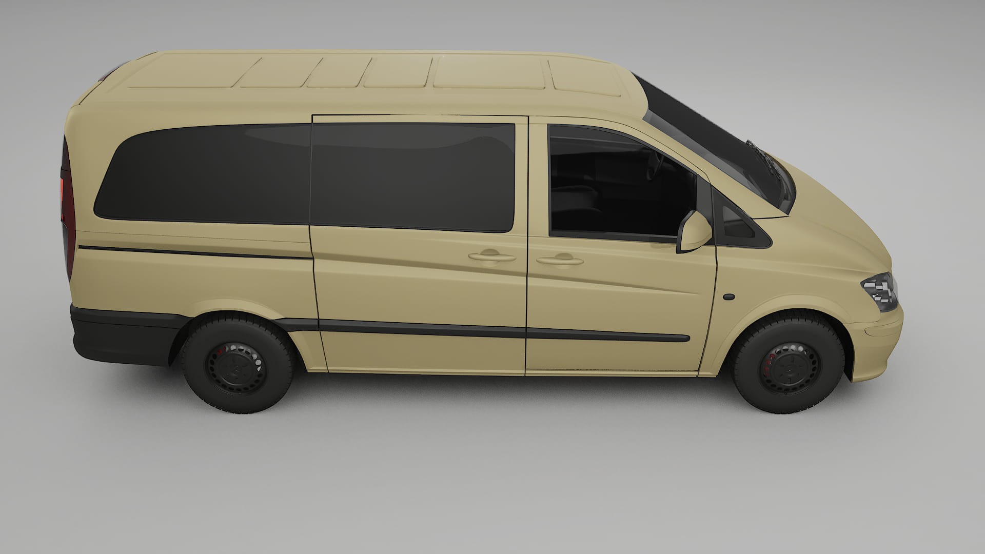 Mercedes Vito Short W639 facelift LCI TPU Lackschutzfolie | SAND Farbwechsel PPF – Komplett-Vorgeschnittener Kit