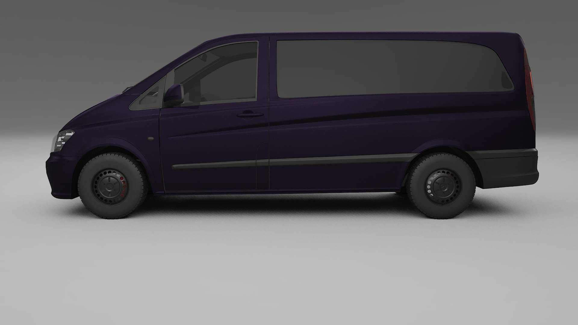 Mercedes Vito Short W639 facelift LCI TPU Lackschutzfolie | VIOLET Farbwechsel PPF – Komplett-Vorgeschnittener Kit