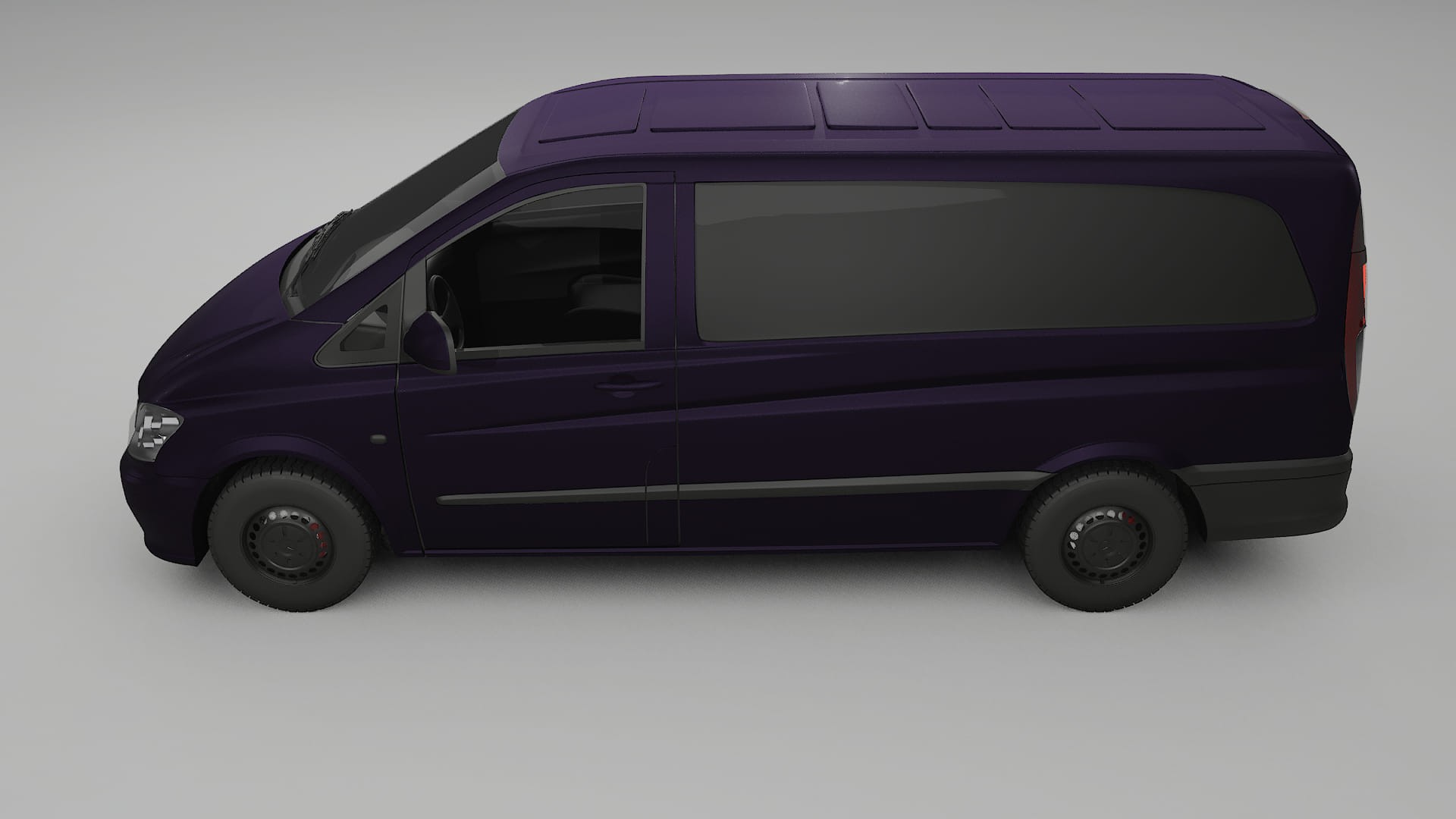 Mercedes Vito Short W639 facelift LCI TPU Lackschutzfolie | VIOLET Farbwechsel PPF – Komplett-Vorgeschnittener Kit