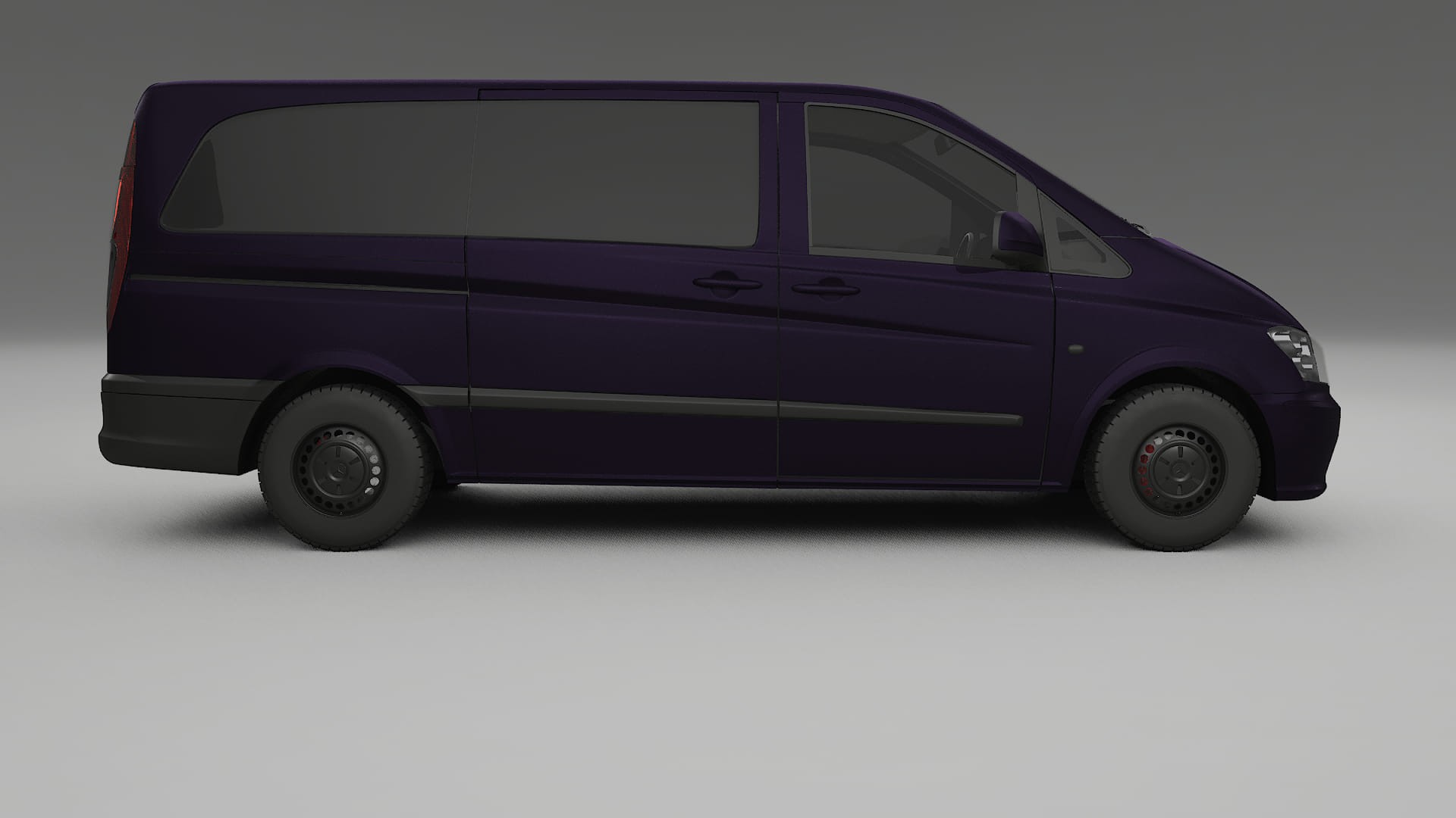 Mercedes Vito Short W639 facelift LCI TPU Lackschutzfolie | VIOLET Farbwechsel PPF – Komplett-Vorgeschnittener Kit