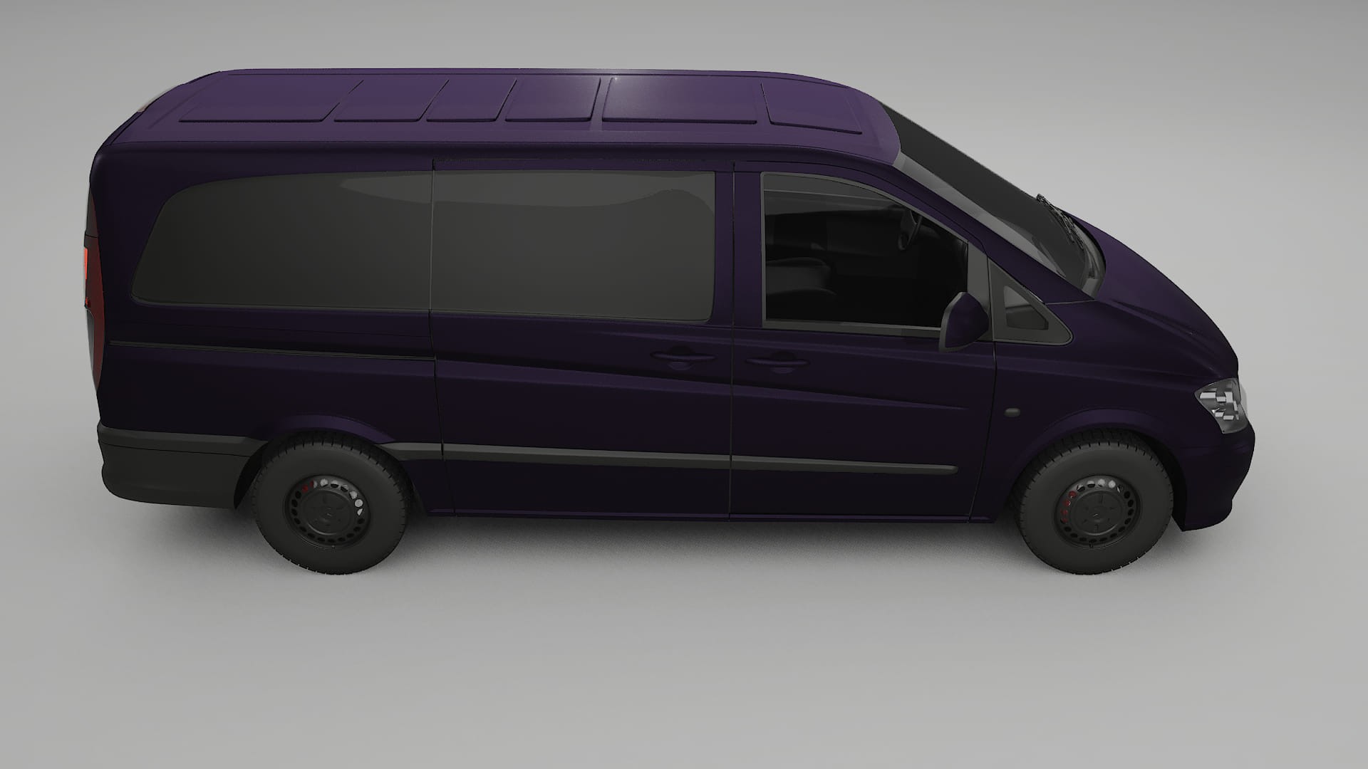 Mercedes Vito Short W639 facelift LCI TPU Lackschutzfolie | VIOLET Farbwechsel PPF – Komplett-Vorgeschnittener Kit