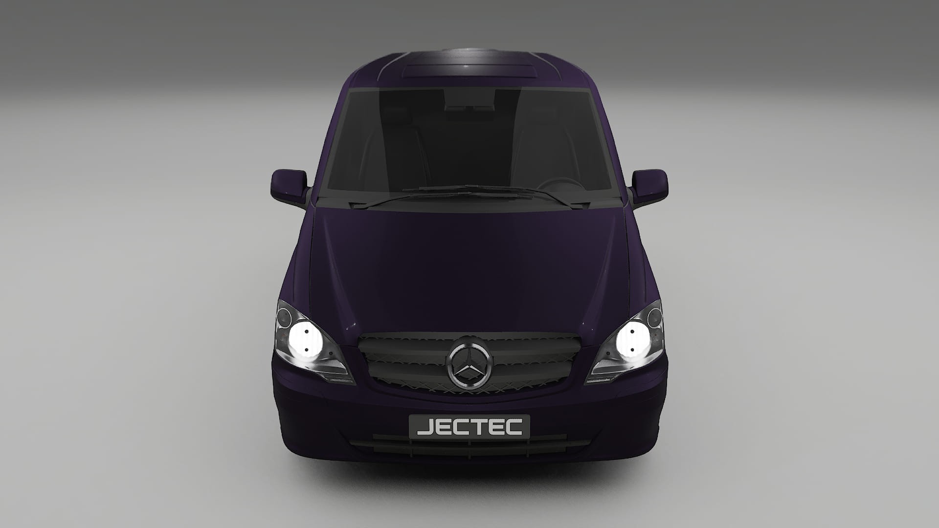 Mercedes Vito Short W639 facelift LCI TPU Lackschutzfolie | VIOLET Farbwechsel PPF – Komplett-Vorgeschnittener Kit