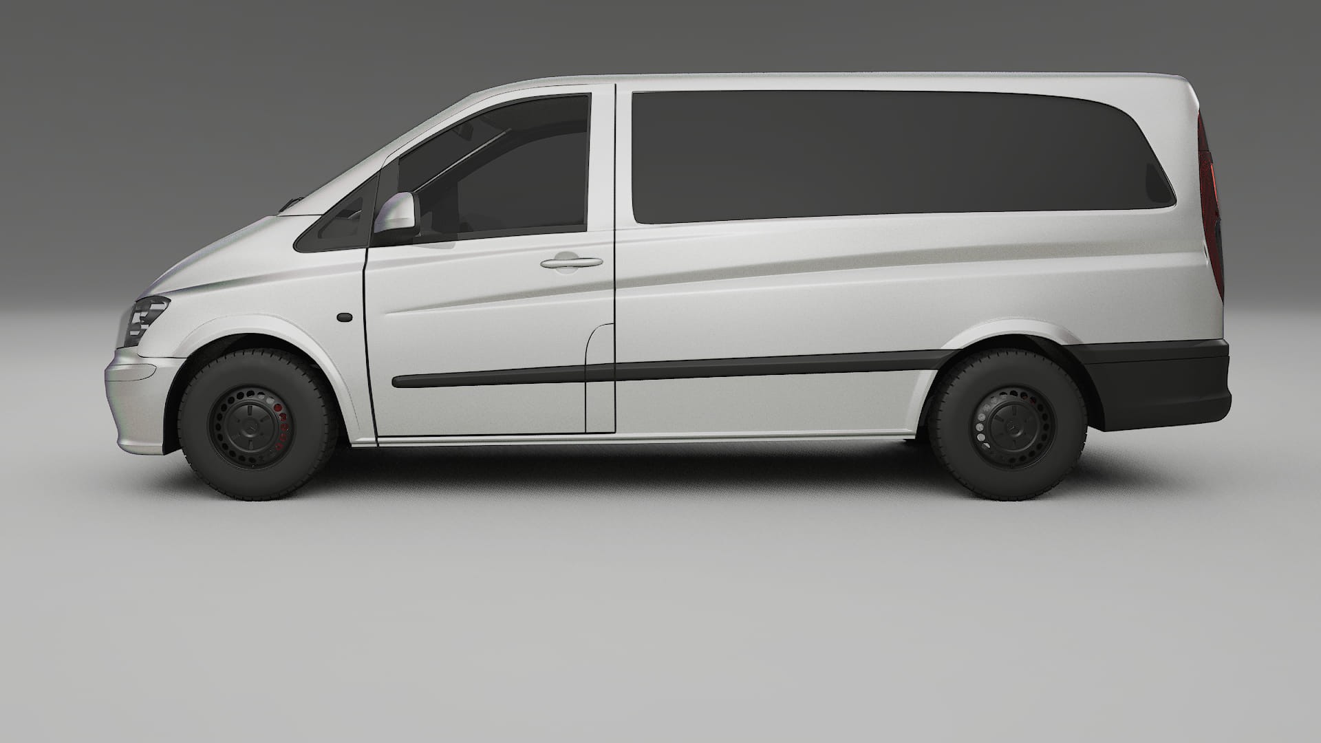 Mercedes Vito Short W639 facelift LCI TPU Lackschutzfolie | NEBULA Farbwechsel PPF – Komplett-Vorgeschnittener Kit