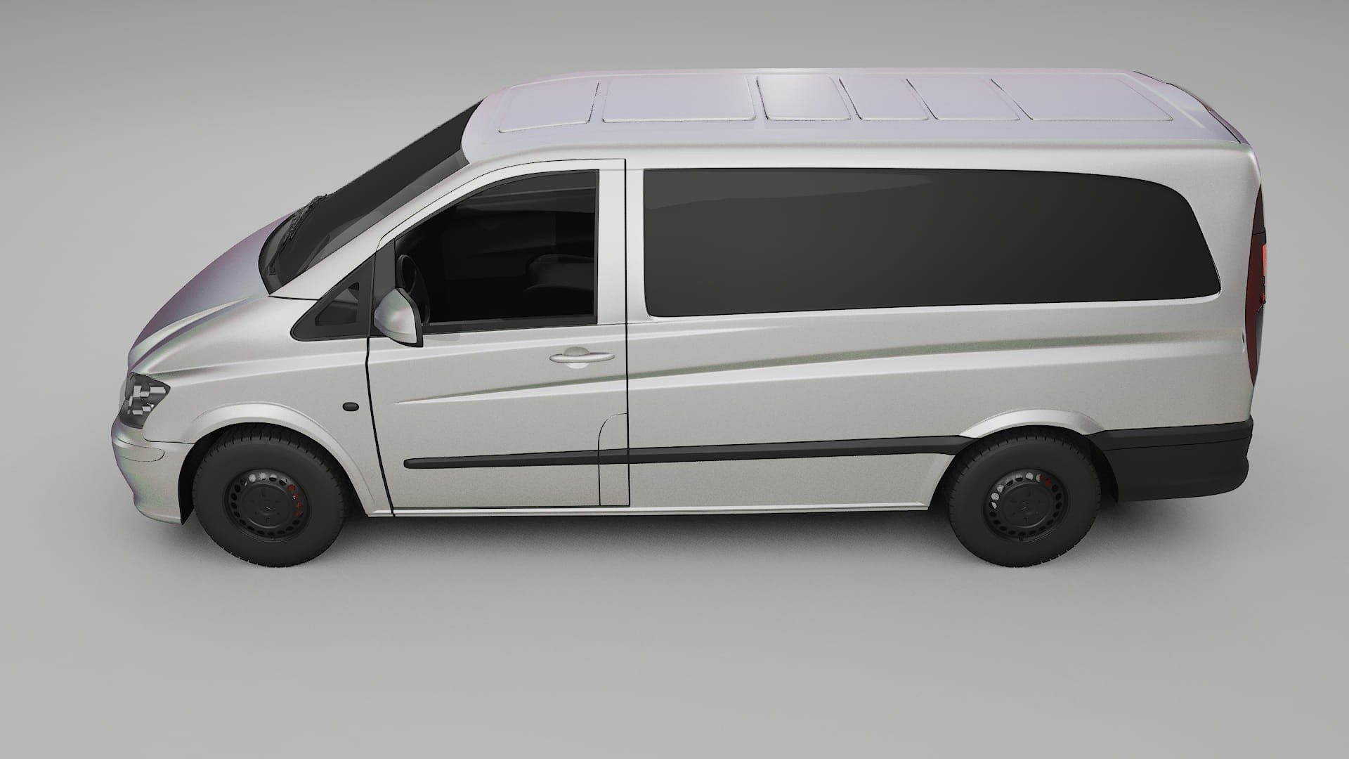 Mercedes Vito Short W639 facelift LCI TPU Lackschutzfolie | NEBULA Farbwechsel PPF – Komplett-Vorgeschnittener Kit