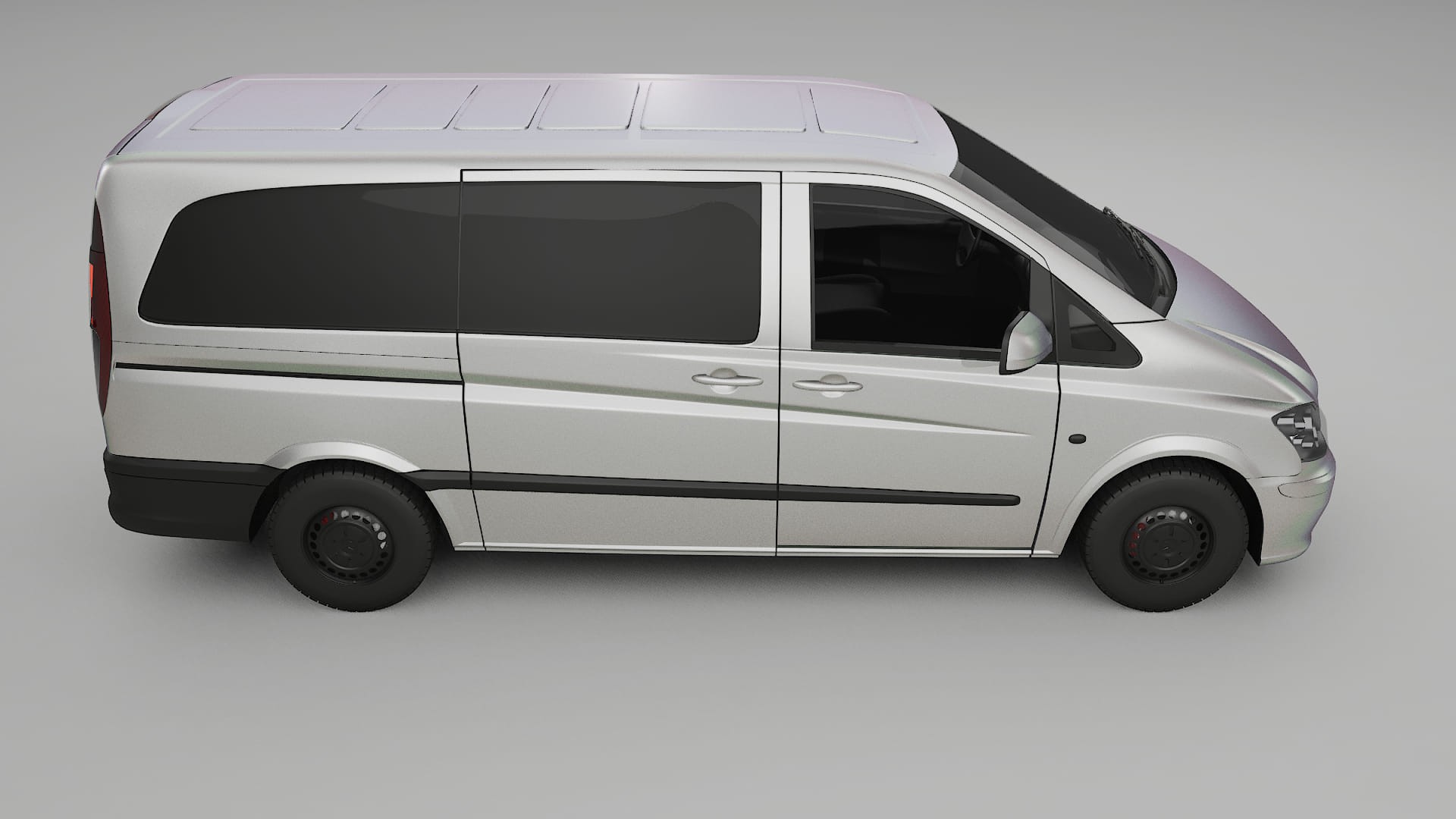 Mercedes Vito Short W639 facelift LCI TPU Lackschutzfolie | NEBULA Farbwechsel PPF – Komplett-Vorgeschnittener Kit