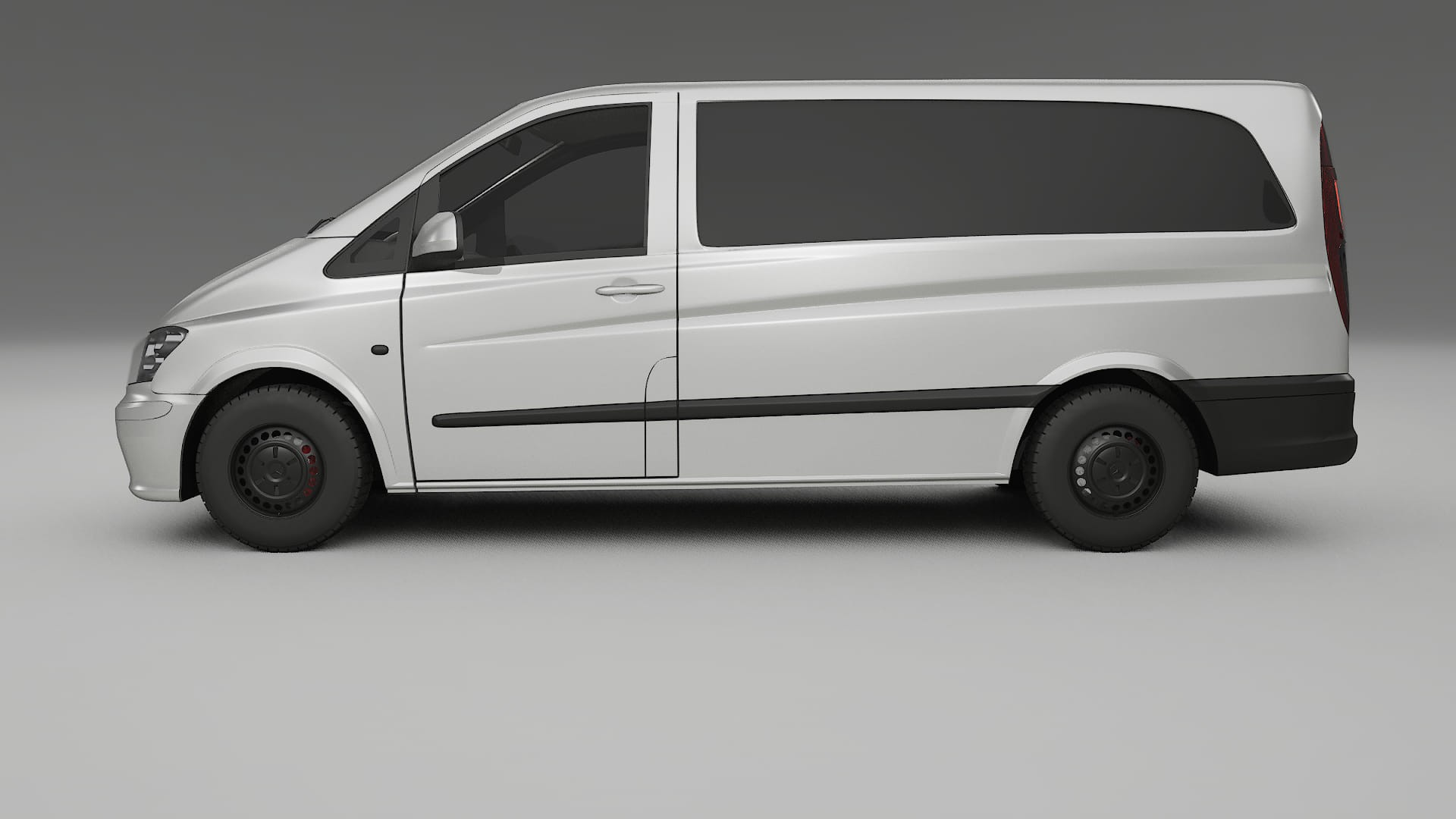 Mercedes Vito Short W639 facelift LCI TPU Lackschutzfolie | OPAL Farbwechsel PPF – Komplett-Vorgeschnittener Kit