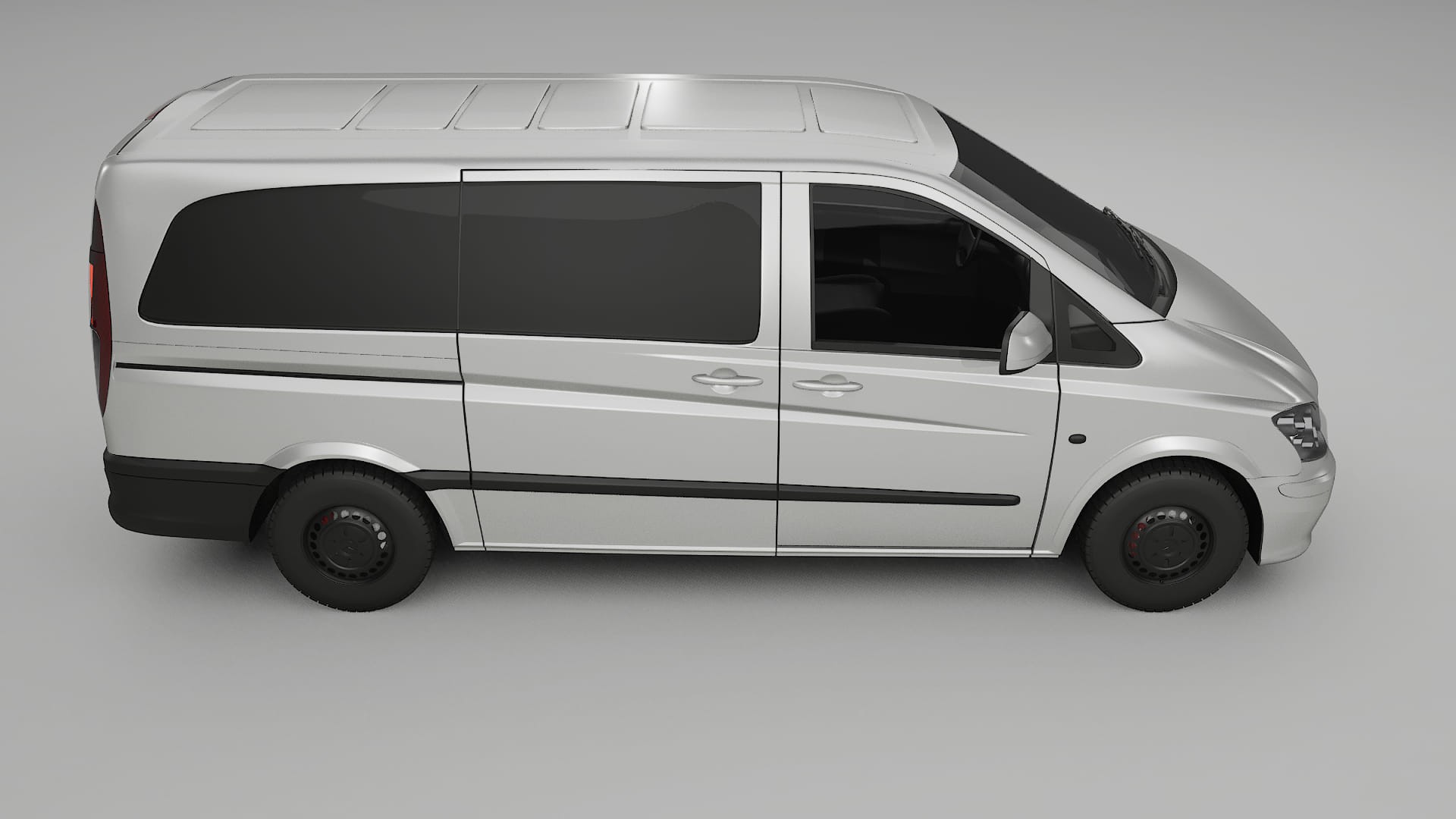 Mercedes Vito Short W639 facelift LCI TPU Lackschutzfolie | OPAL Farbwechsel PPF – Komplett-Vorgeschnittener Kit