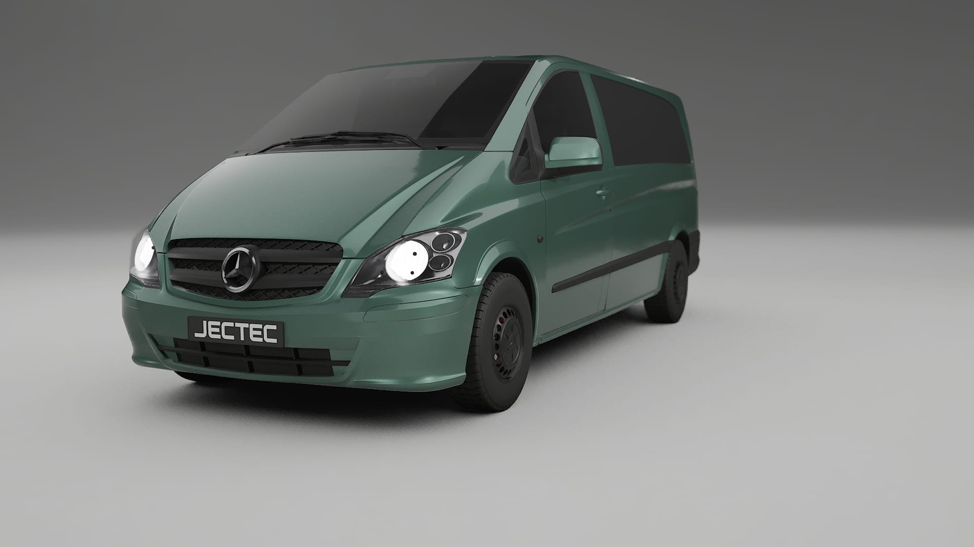 Mercedes Vito Short W639 facelift LCI TPU Lackschutzfolie | EVERGREEN Farbwechsel PPF – Komplett-Vorgeschnittener Kit