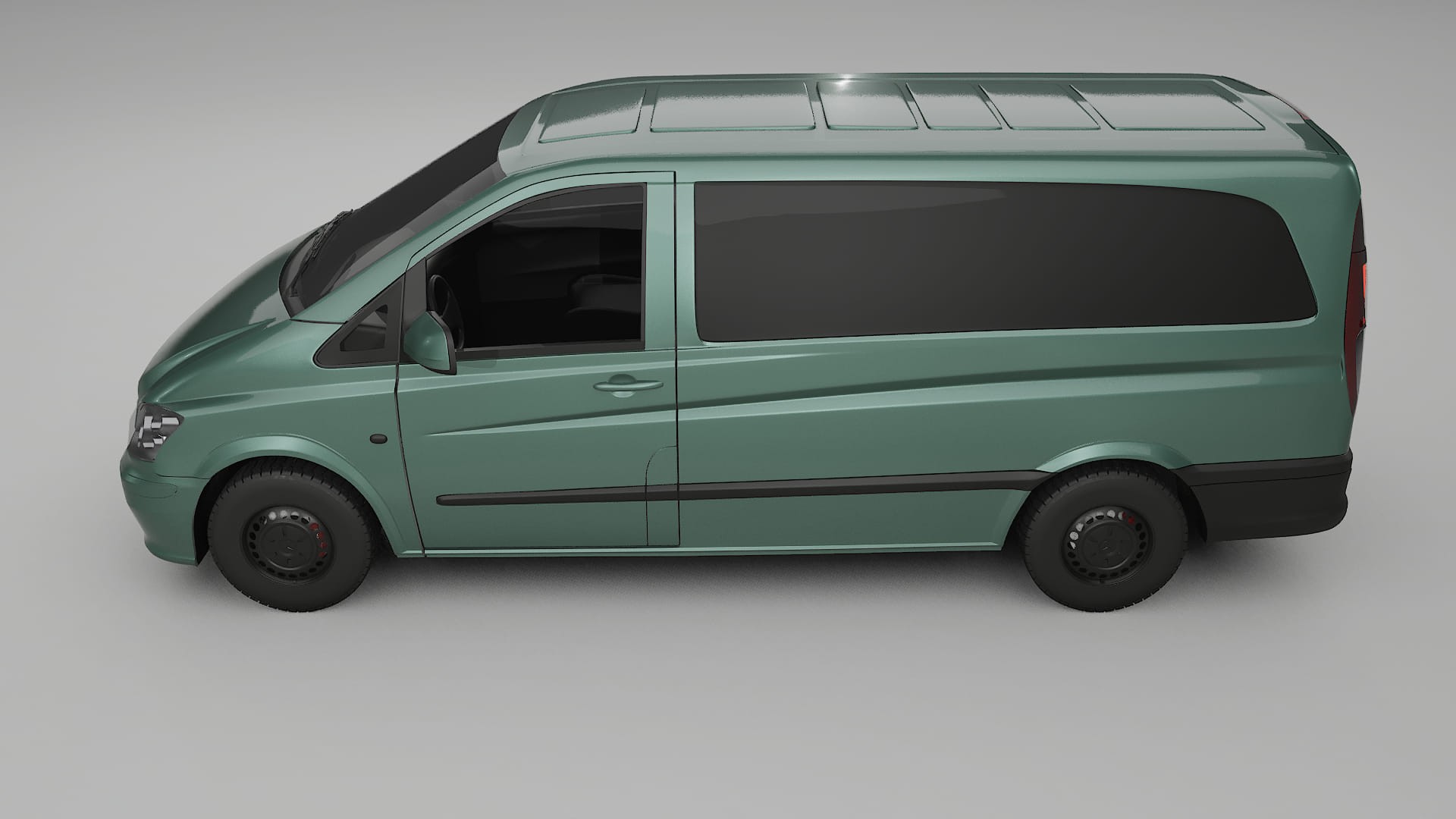 Mercedes Vito Short W639 facelift LCI TPU Lackschutzfolie | EVERGREEN Farbwechsel PPF – Komplett-Vorgeschnittener Kit