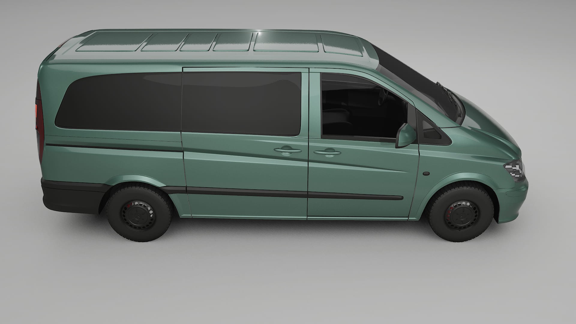 Mercedes Vito Short W639 facelift LCI TPU Lackschutzfolie | EVERGREEN Farbwechsel PPF – Komplett-Vorgeschnittener Kit