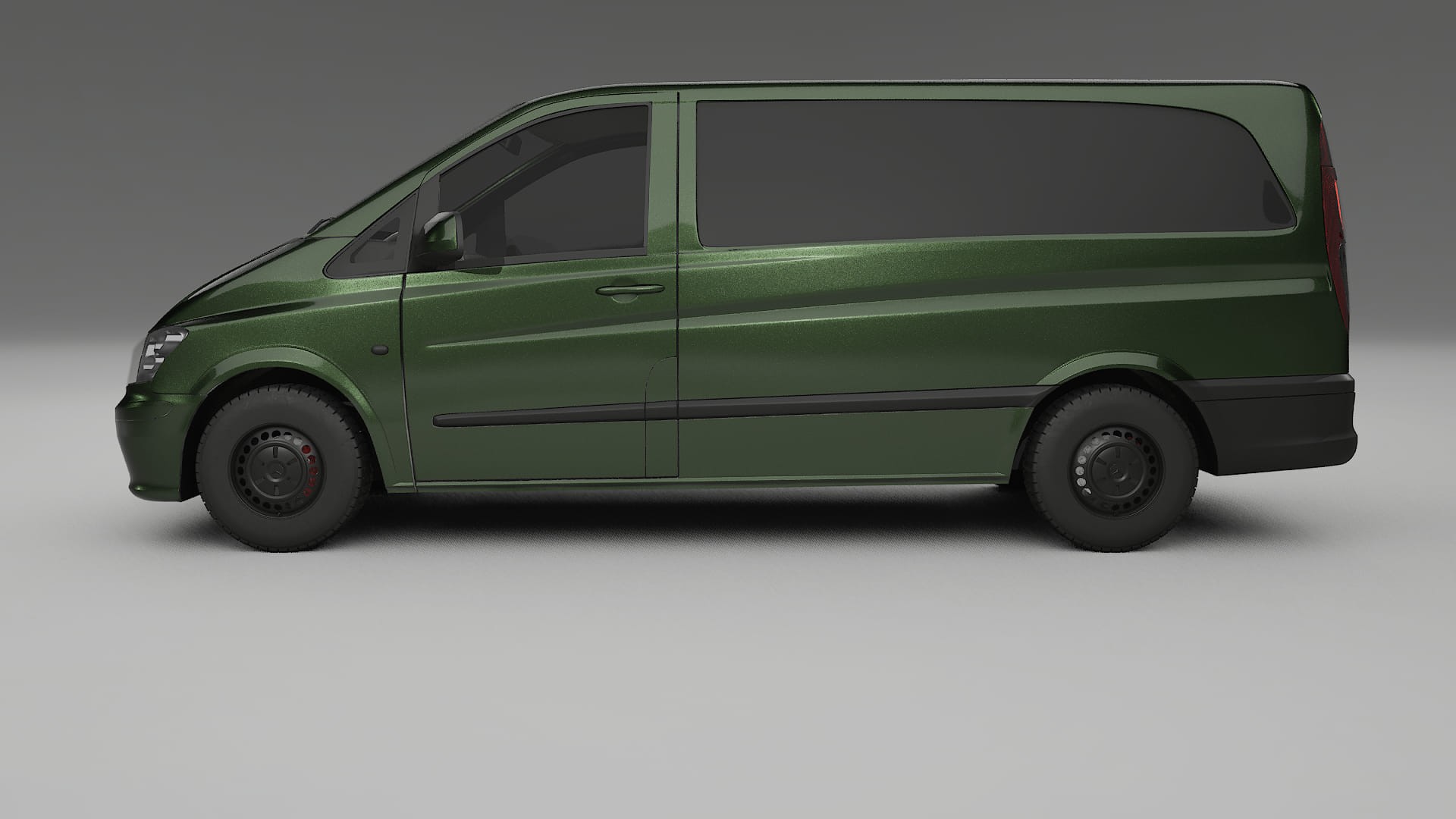 Mercedes Vito Short W639 facelift LCI TPU Lackschutzfolie | LAGOON Farbwechsel PPF – Komplett-Vorgeschnittener Kit