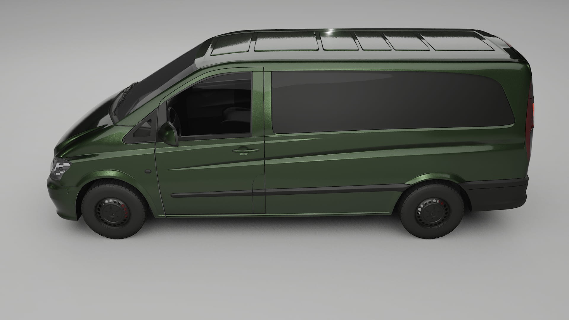 Mercedes Vito Short W639 facelift LCI TPU Lackschutzfolie | LAGOON Farbwechsel PPF – Komplett-Vorgeschnittener Kit