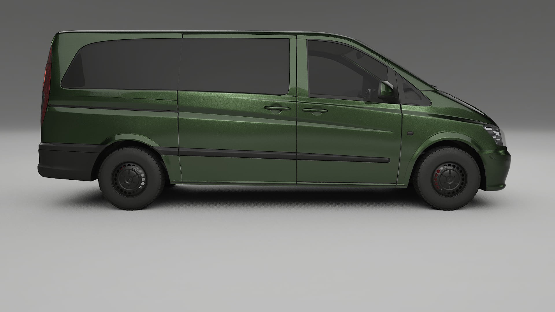 Mercedes Vito Short W639 facelift LCI TPU Lackschutzfolie | LAGOON Farbwechsel PPF – Komplett-Vorgeschnittener Kit