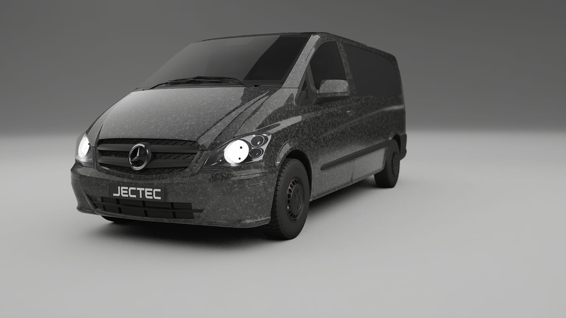 Mercedes Vito Short W639 facelift LCI TPU Lackschutzfolie | FORGED S Farbwechsel PPF – Komplett-Vorgeschnittener Kit