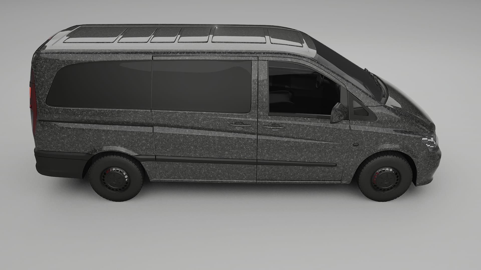 Mercedes Vito Short W639 facelift LCI TPU Lackschutzfolie | FORGED S Farbwechsel PPF – Komplett-Vorgeschnittener Kit