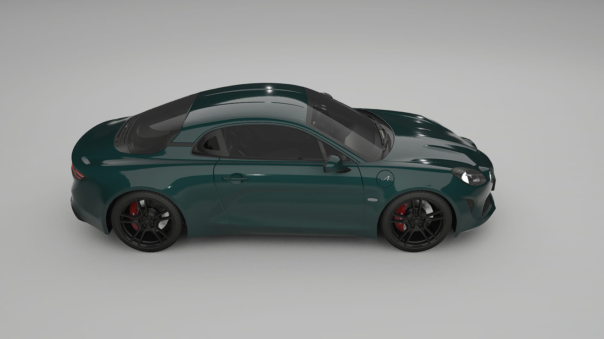 Renault Alpine A110 TPU Lackschutzfolie | INFERNO Farbwechsel PPF – Komplett-Vorgeschnittener Kit