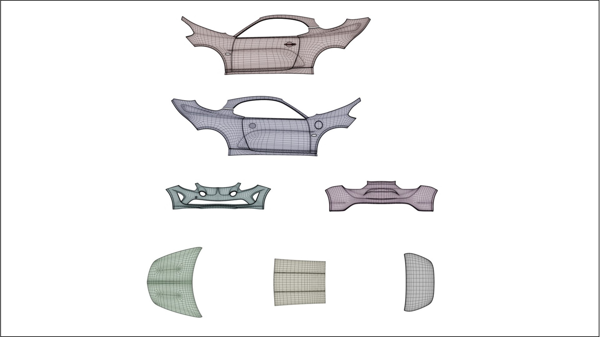Renault Alpine A110 TPU Lackschutzfolie | JEWEL Farbwechsel PPF – Komplett-Vorgeschnittener Kit 2