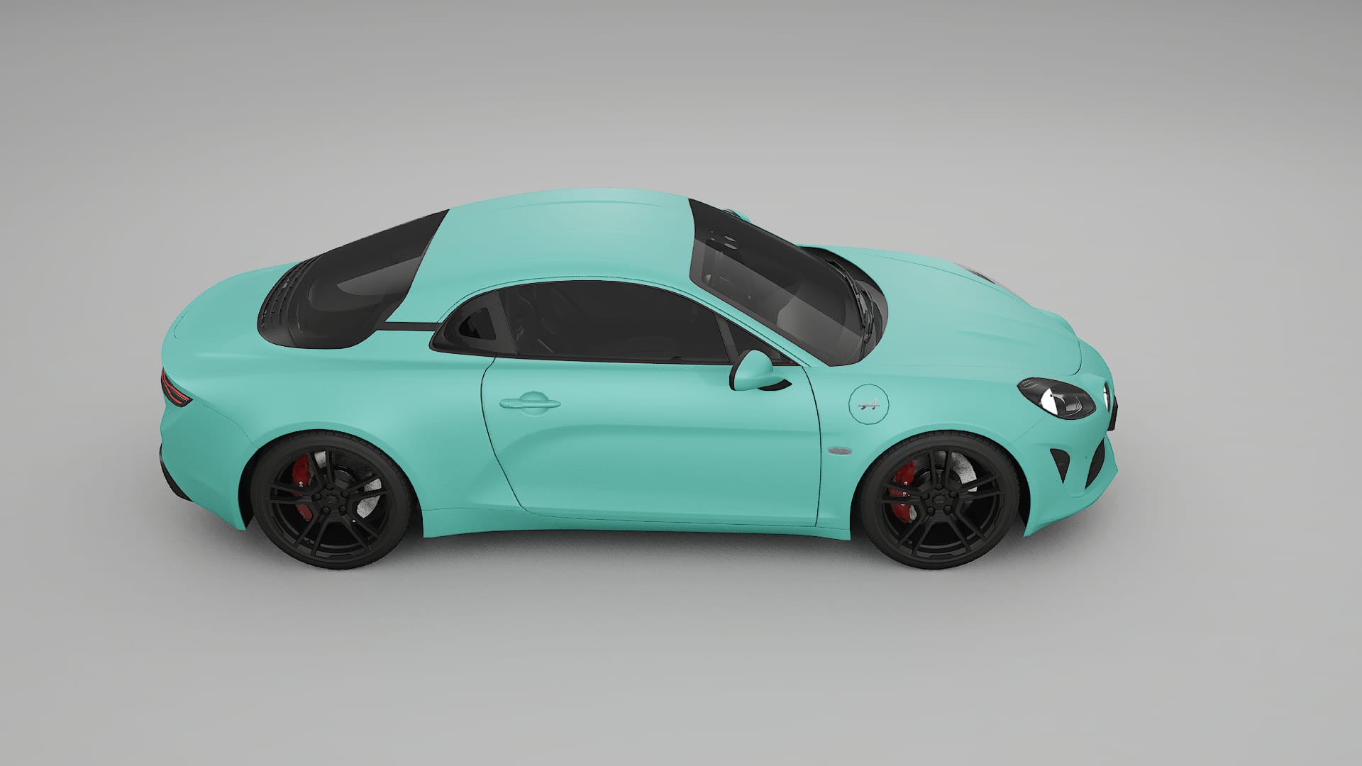 Renault Alpine A110 TPU Lackschutzfolie | FROST Farbwechsel PPF – Komplett-Vorgeschnittener Kit