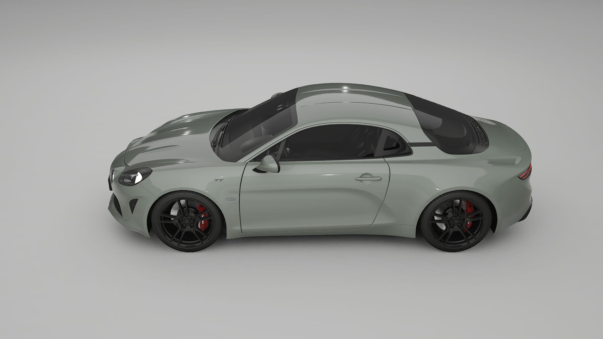 Renault Alpine A110 TPU Lackschutzfolie | SLATE Farbwechsel PPF – Komplett-Vorgeschnittener Kit