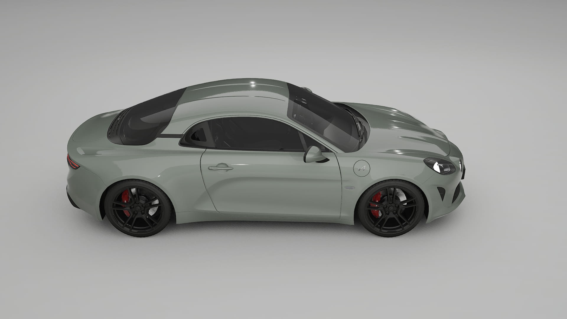 Renault Alpine A110 TPU Lackschutzfolie | SLATE Farbwechsel PPF – Komplett-Vorgeschnittener Kit