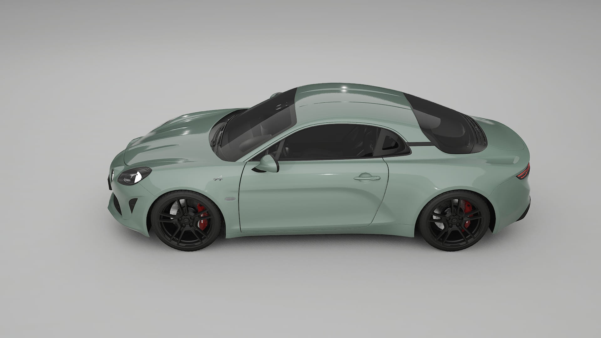 Renault Alpine A110 TPU Lackschutzfolie | CINDER Farbwechsel PPF – Komplett-Vorgeschnittener Kit