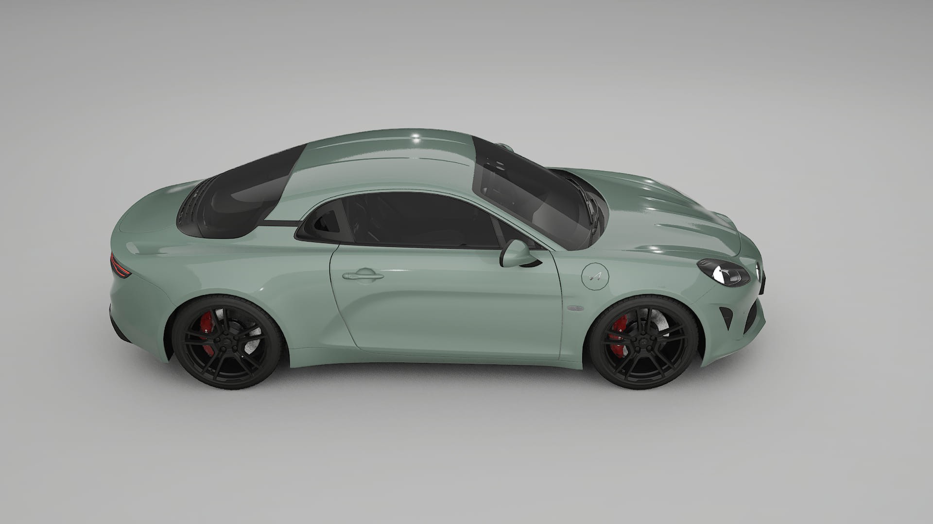 Renault Alpine A110 TPU Lackschutzfolie | CINDER Farbwechsel PPF – Komplett-Vorgeschnittener Kit