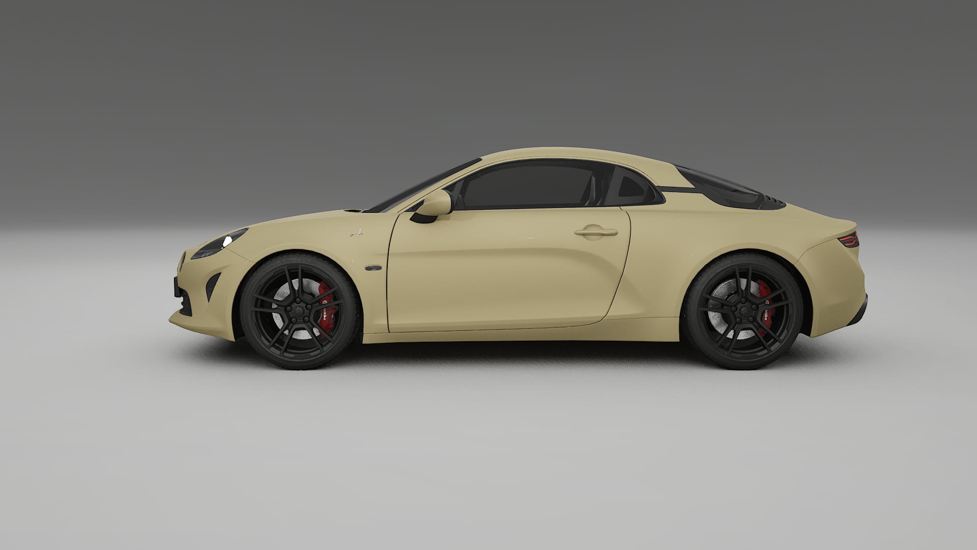 Renault Alpine A110 TPU Lackschutzfolie | SAND Farbwechsel PPF – Komplett-Vorgeschnittener Kit