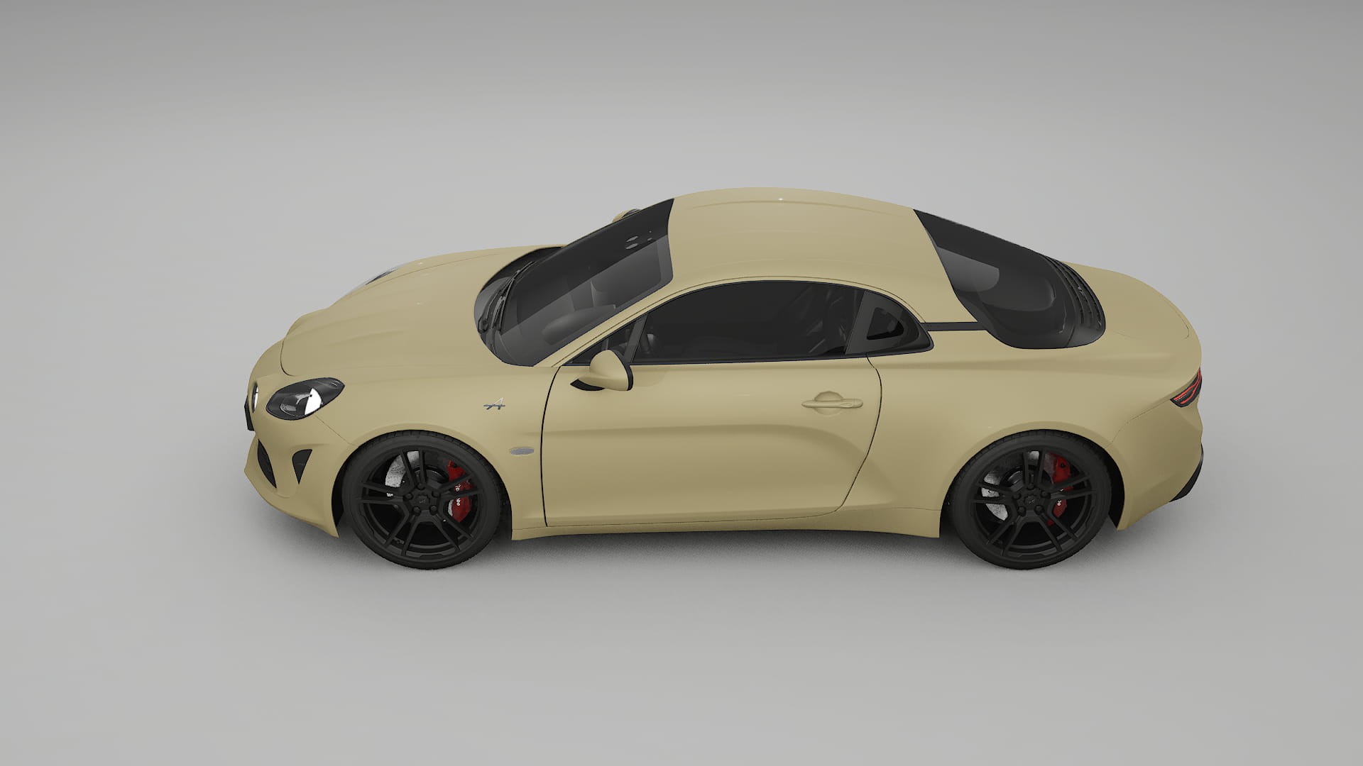 Renault Alpine A110 TPU Lackschutzfolie | SAND Farbwechsel PPF – Komplett-Vorgeschnittener Kit