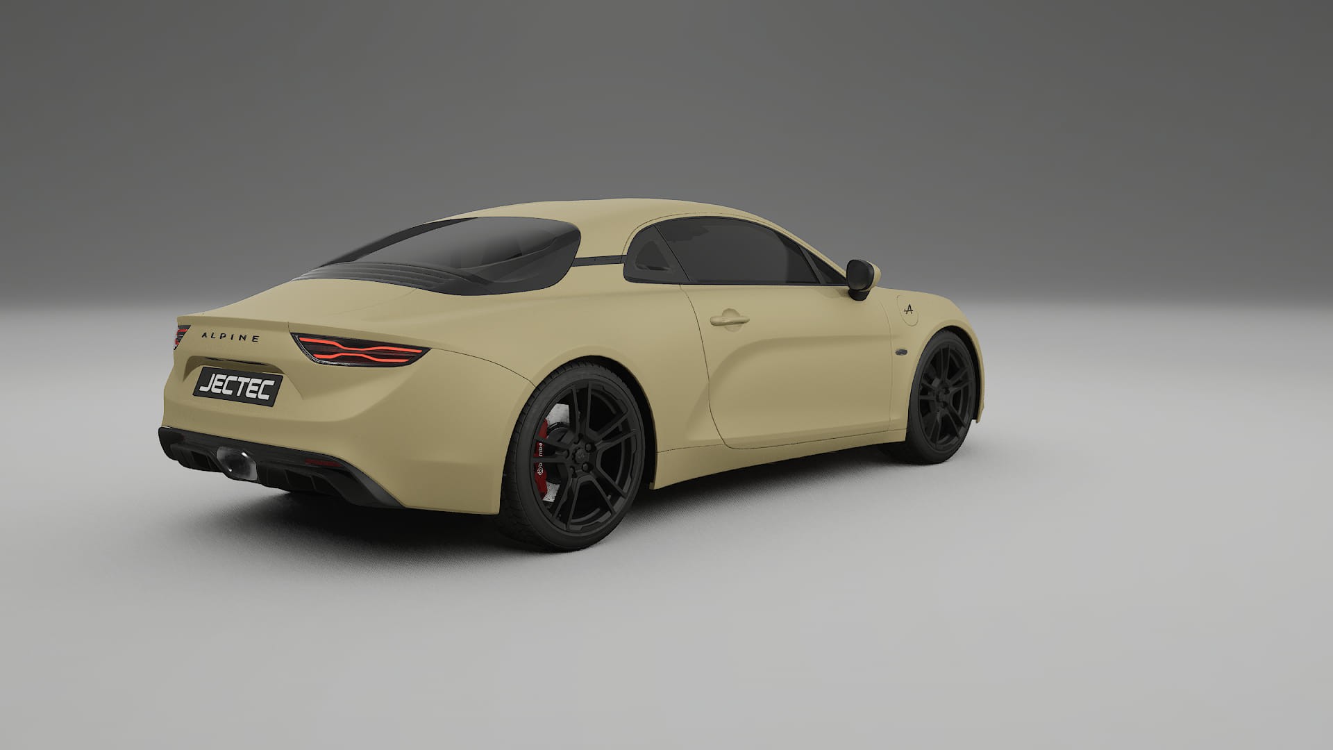 Renault Alpine A110 TPU Lackschutzfolie | SAND Farbwechsel PPF – Komplett-Vorgeschnittener Kit