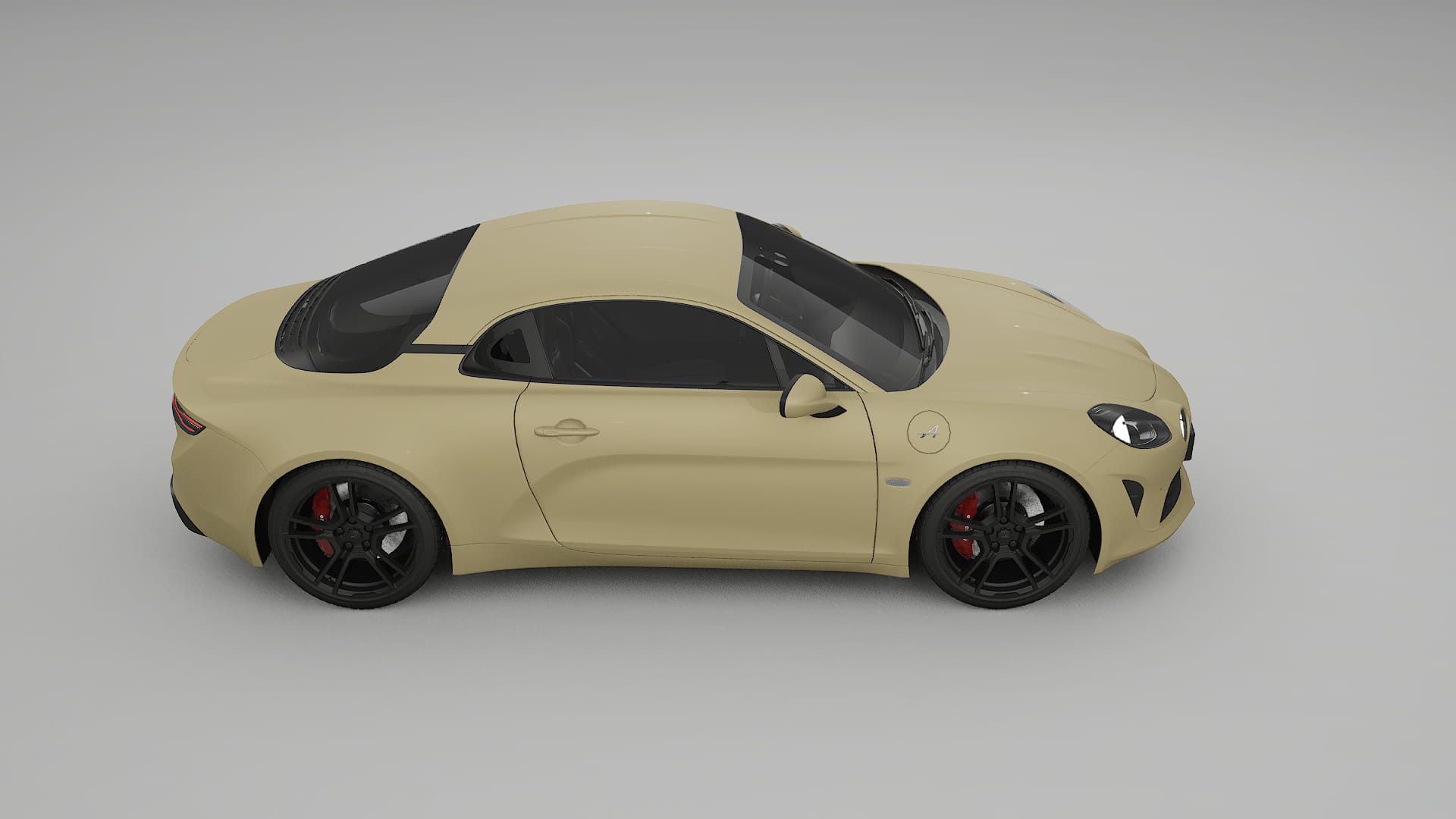 Renault Alpine A110 TPU Lackschutzfolie | SAND Farbwechsel PPF – Komplett-Vorgeschnittener Kit