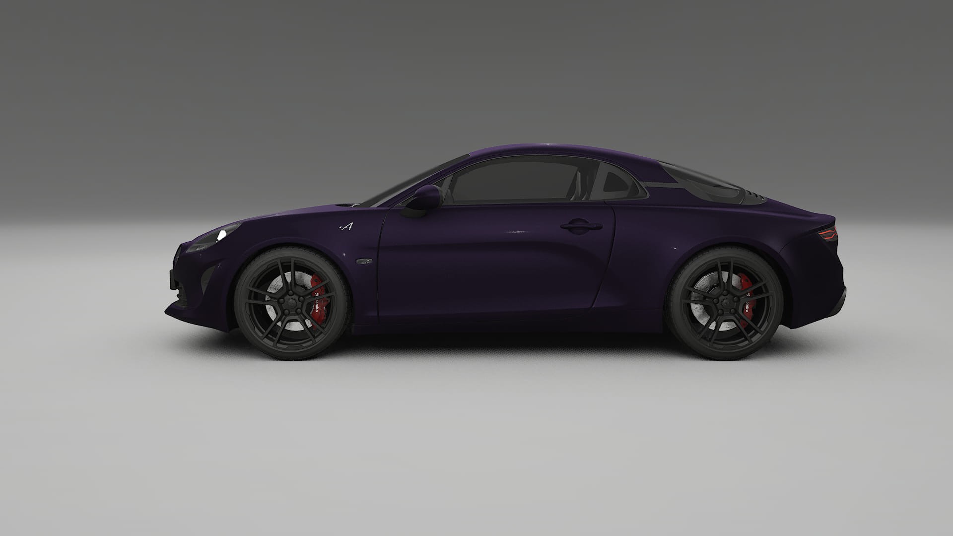 Renault Alpine A110 TPU Lackschutzfolie | VIOLET Farbwechsel PPF – Komplett-Vorgeschnittener Kit